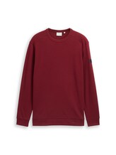 Nicht ausgewählt, Langarmshirt mit Waffelstruktur von , rot