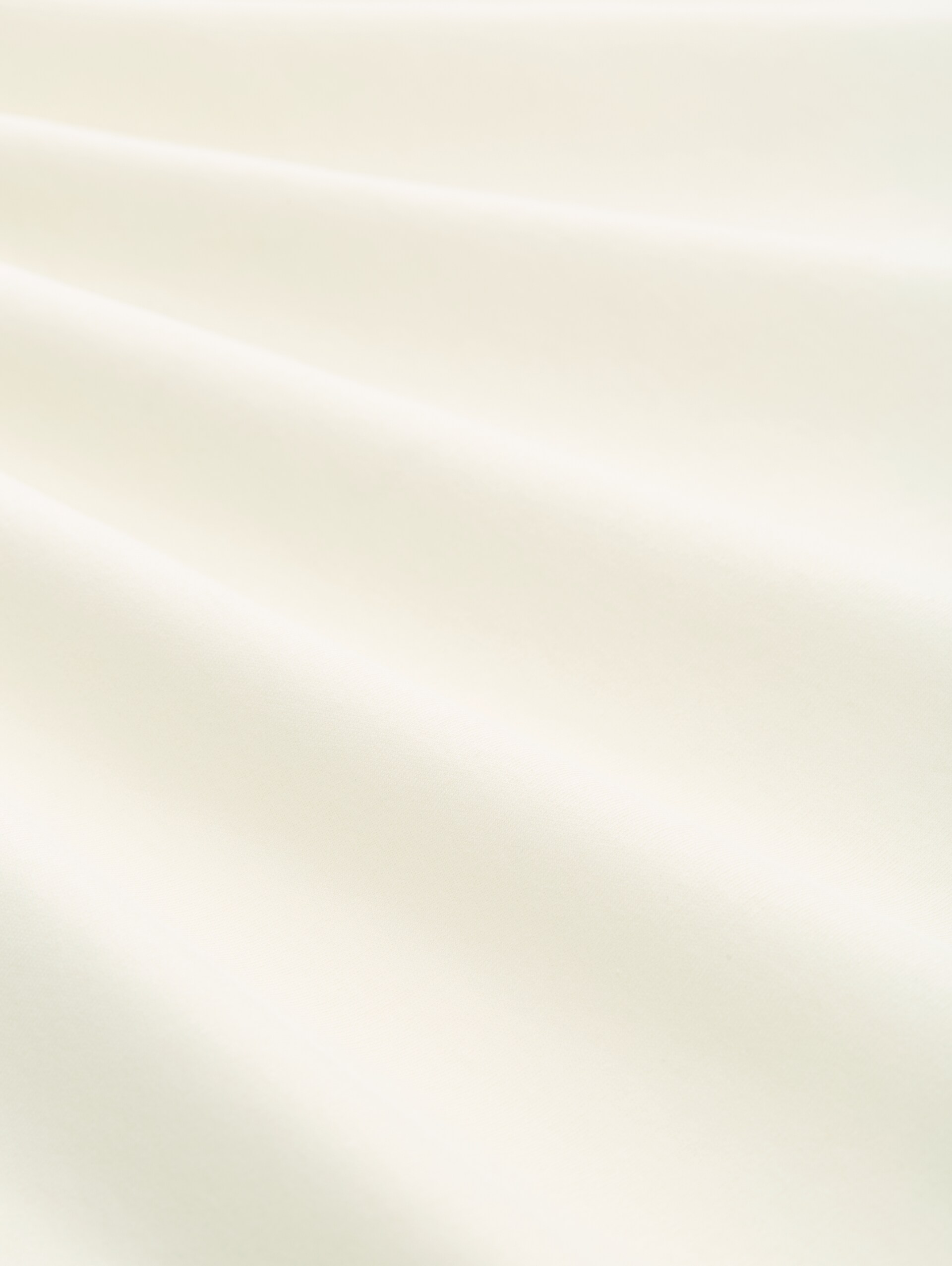 Basic Rollkragenshirt - Gardenia White - Material-Ansicht