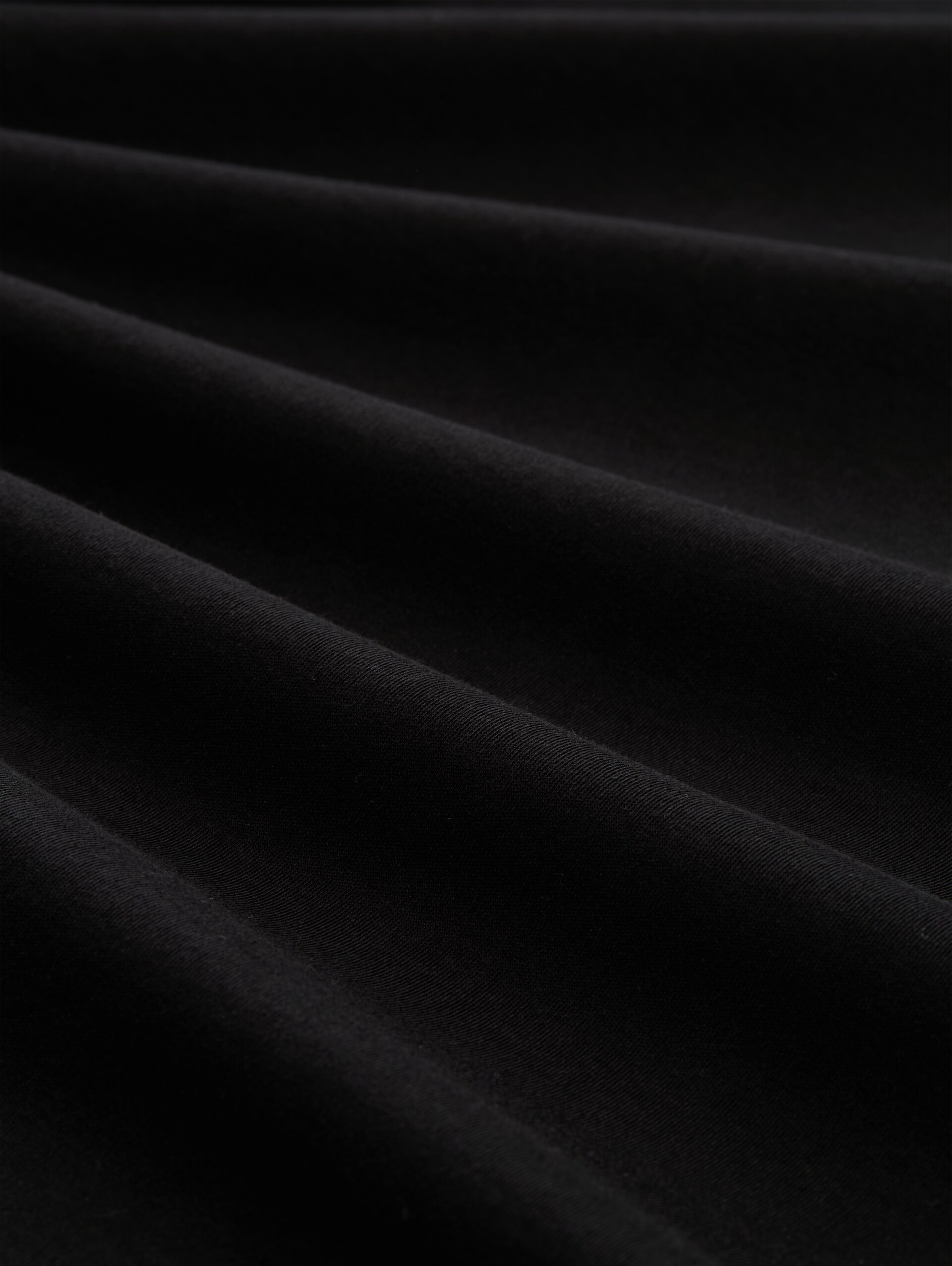 Basic Rollkragenshirt - Black - Material-Ansicht