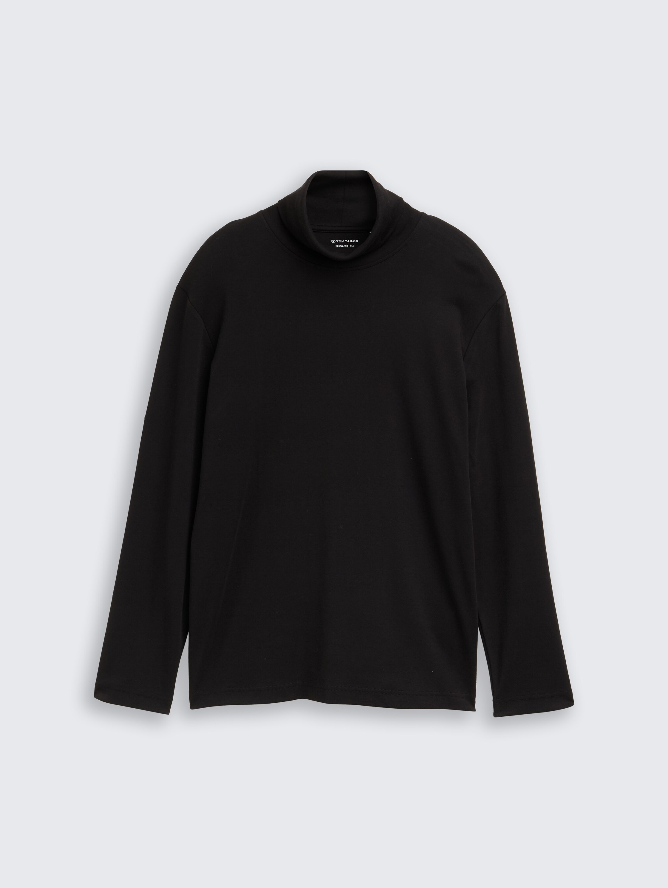 Basic Rollkragenshirt - black - 