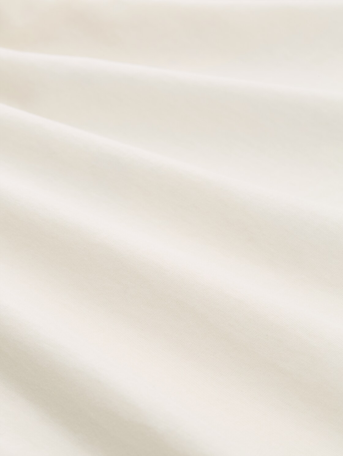 T-Shirt mit Foto-Print - Gardenia White - Material-Ansicht