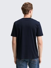 T-shirt avec impression photo - sky captain blue - Découpe Vue arrière du modèle
