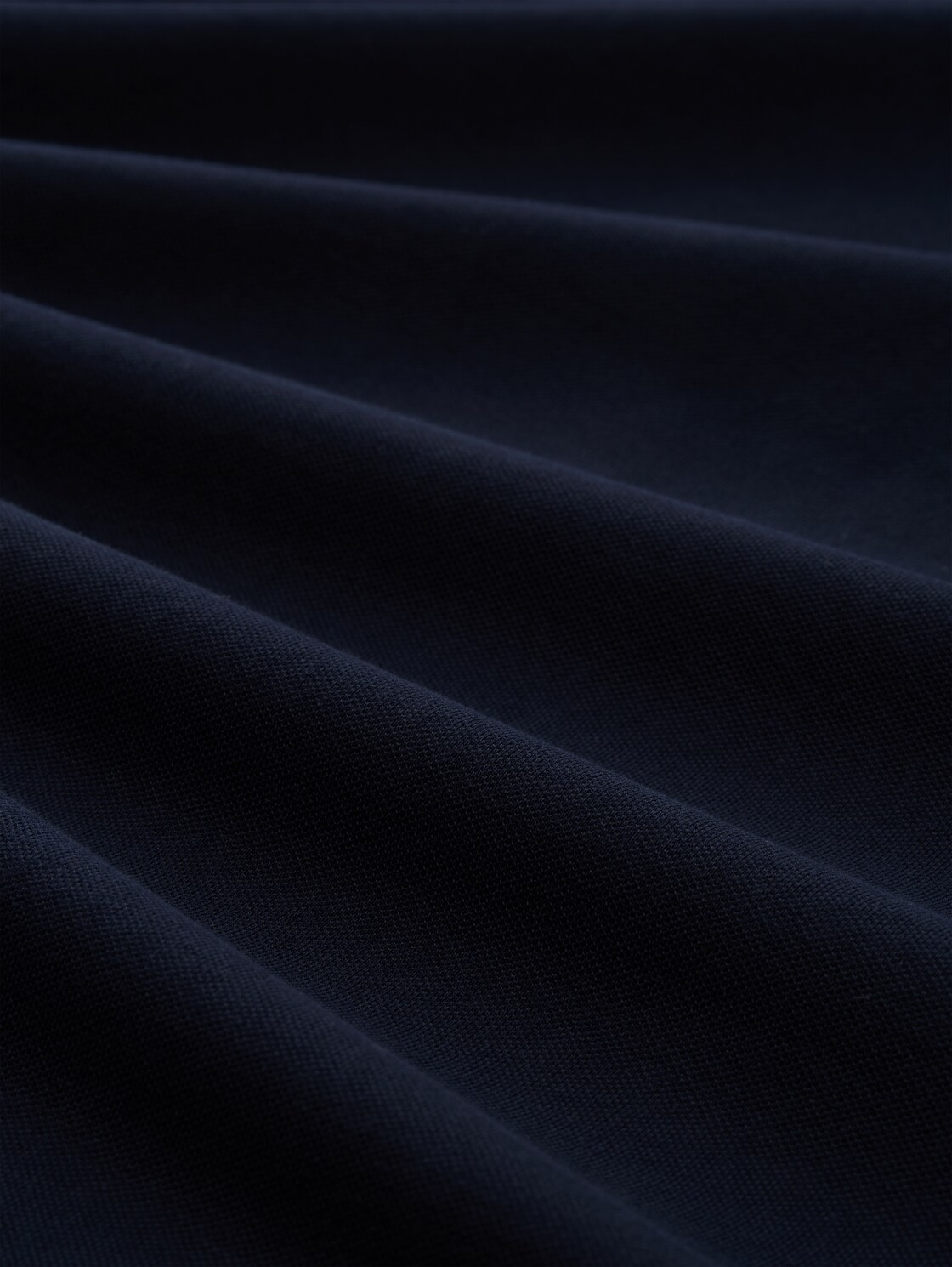 Langarm Piqué Poloshirt mit Logo-Print - sky captain blue