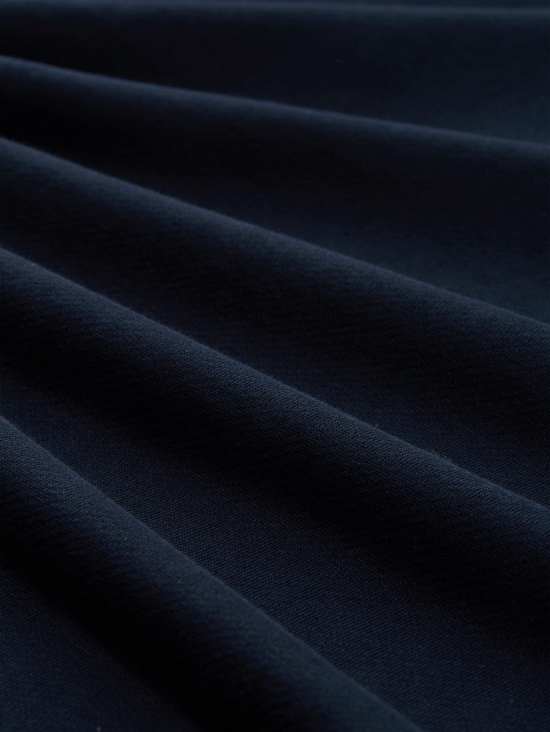 Hoodie Sweatjacke mit Reißverschlusstaschen - sky captain blue - Material-Ansicht