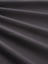 T-shirt à manches longues avec logo imprimé - Tarmac Grey - Vue de la matière