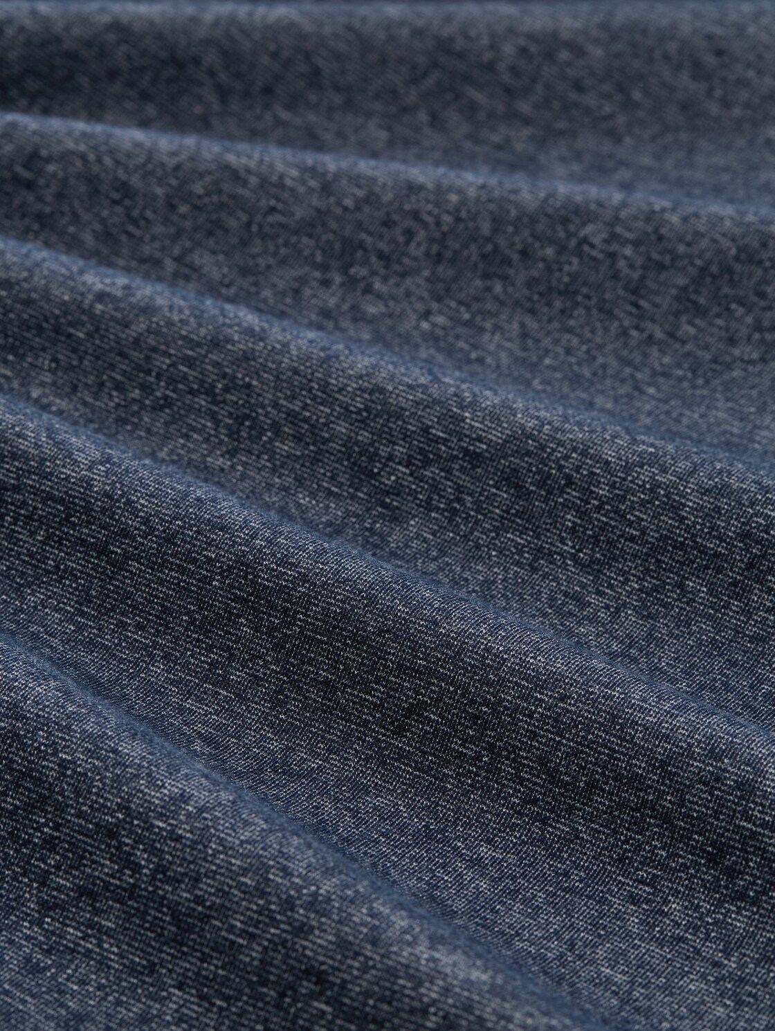 Crewneck Sweatshirt mit Struktur-Mix - sky captain blue - Material-Ansicht