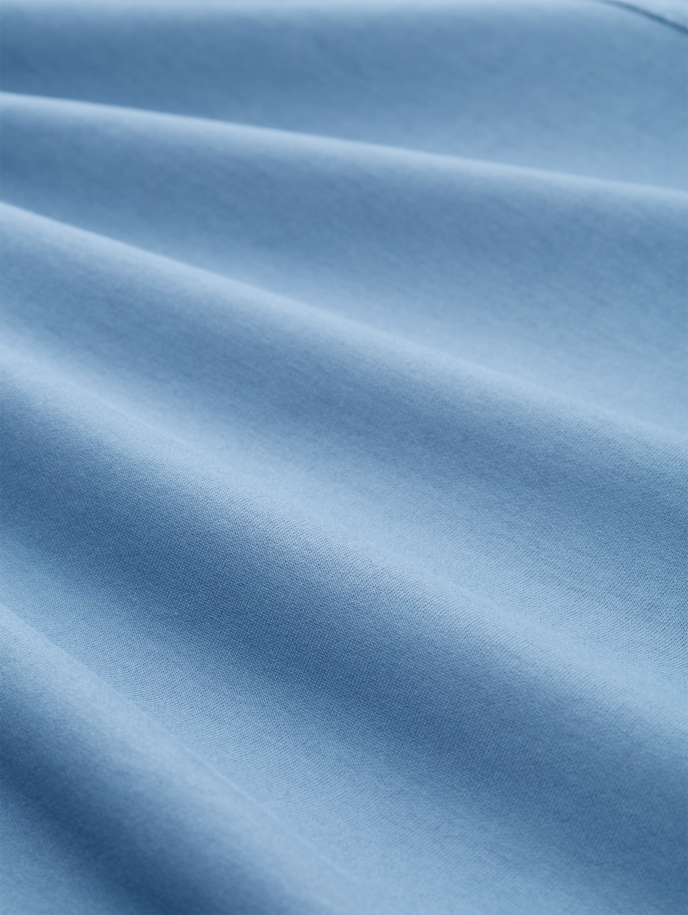 Crewneck sweatshirt met structuurmix - faded_uniform_blue_1 - 