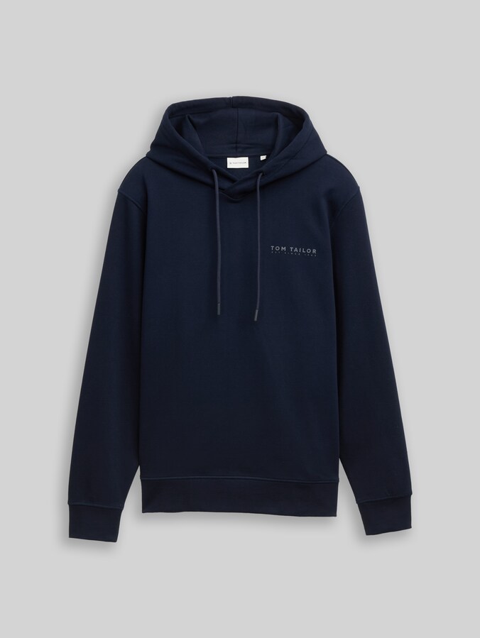 Hoodie Sweatshirt mit Logo-Print von Men, sky captain blue
