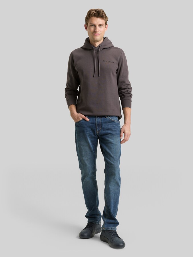 Hoodie Sweatshirt von Men, Tarmac Grey