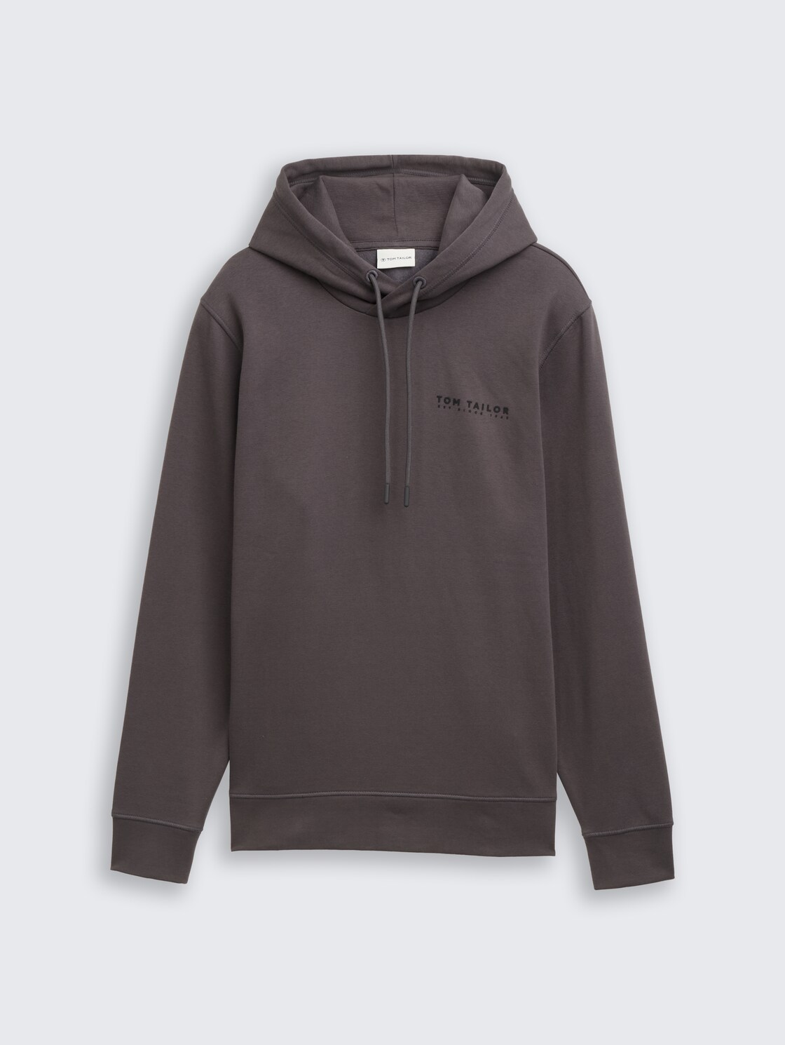Hoodie Sweatshirt - Tarmac Grey - Vorder-Produkt-Ansicht