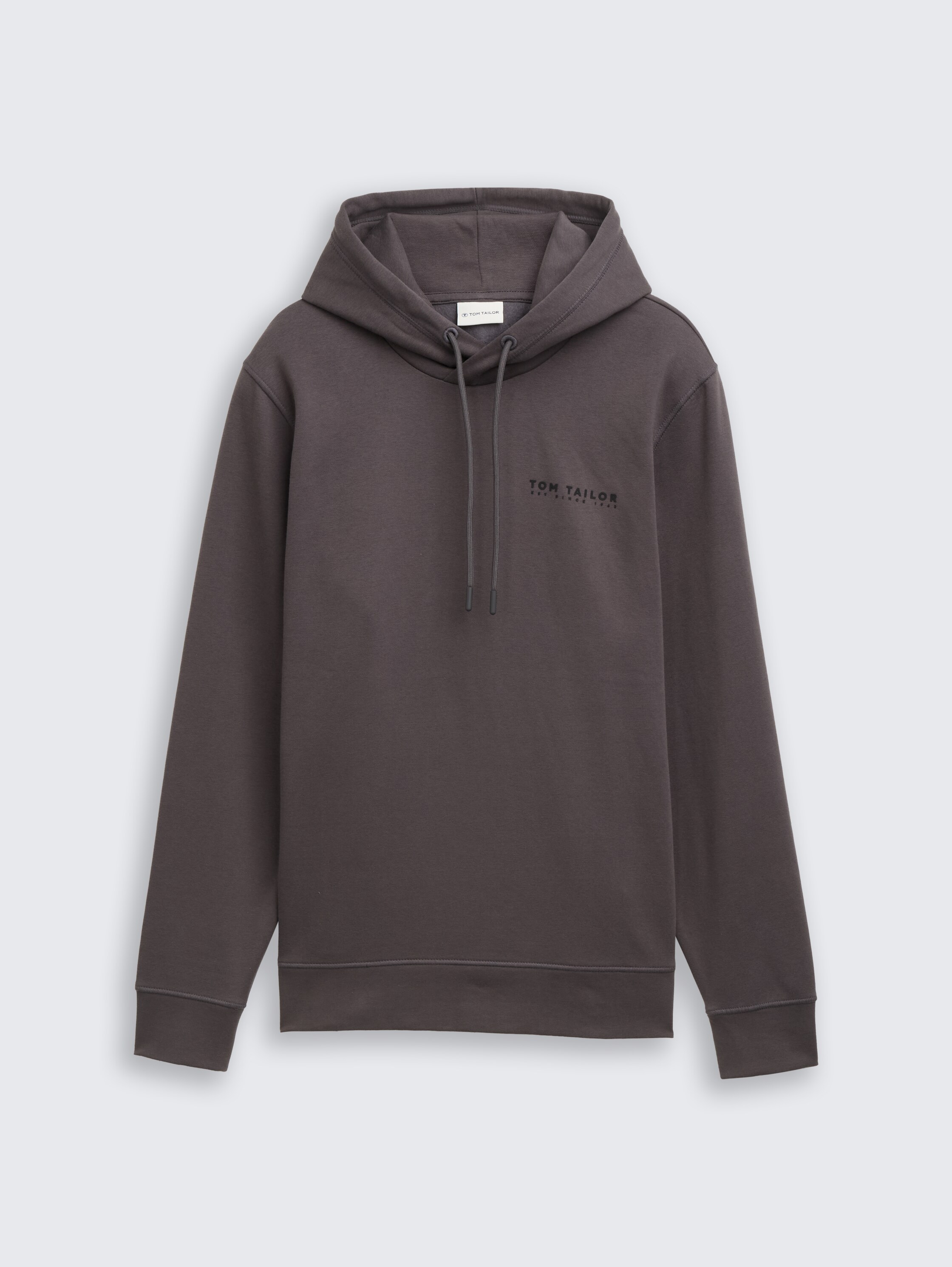 Hoodie sweatshirt - Tarmac Grey - Product vooraanzicht