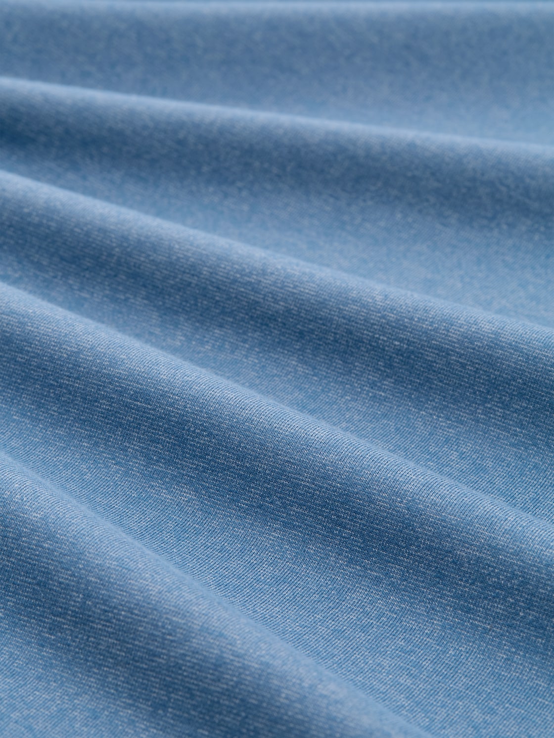 Snood Sweatshirt mit Struktur-Mix - blue white blue fine stripe - Material-Ansicht