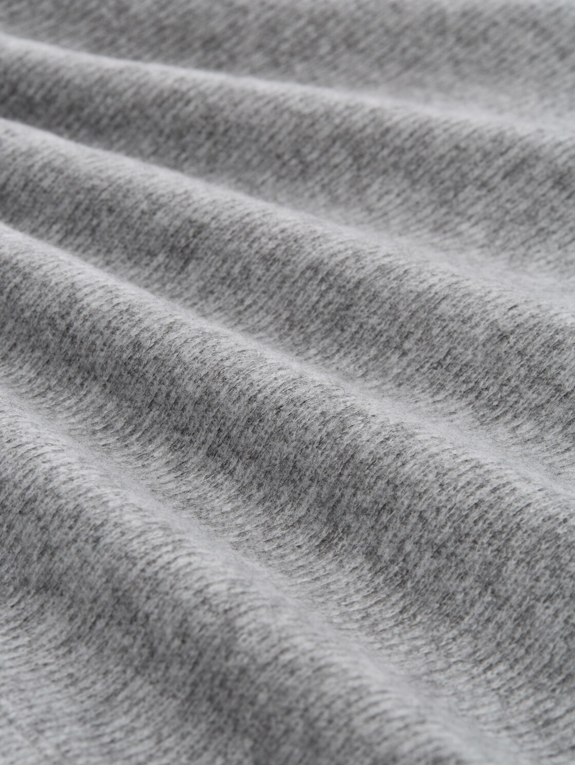 Slim Fit Blazer in Melange-Optik - medium silver grey melange