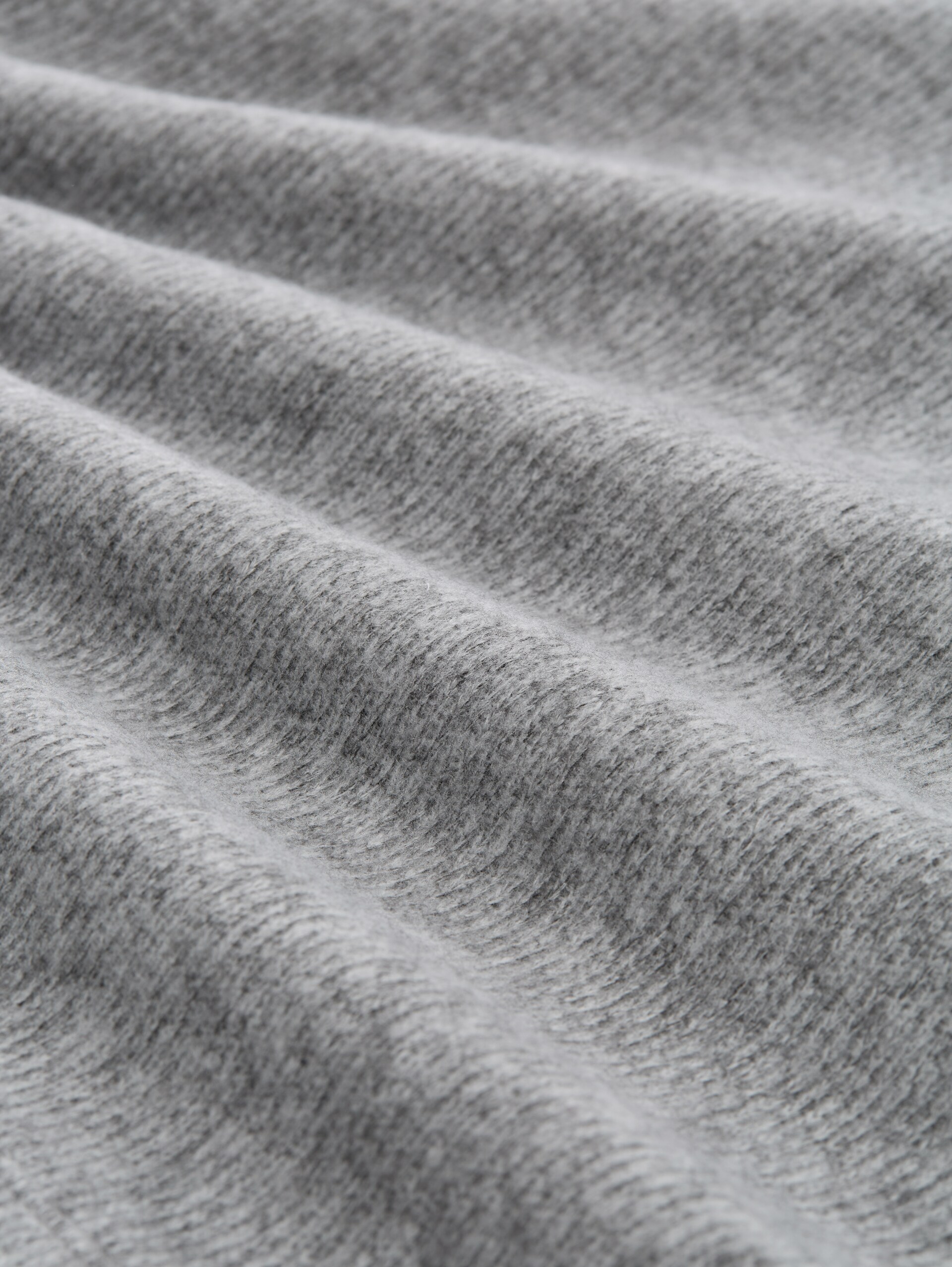 Slim Fit Blazer in Melange-Optik - medium silver grey melange