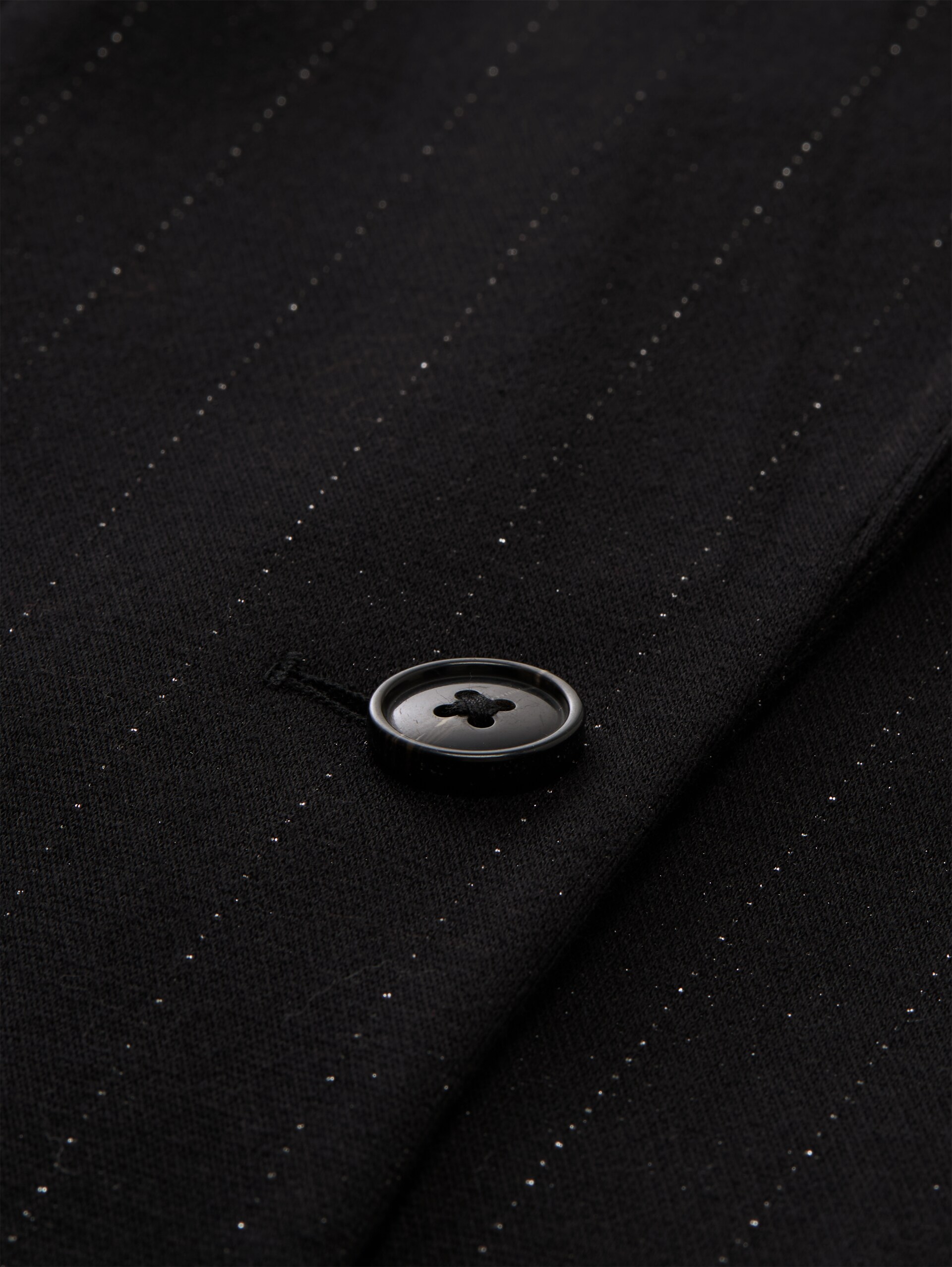Loose fit blazer with glitter effect - pinstripe with lurex