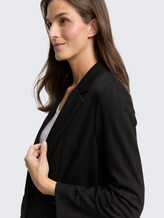 Loose Fit Blazer mit Glitzer-Effekt - pinstripe with lurex