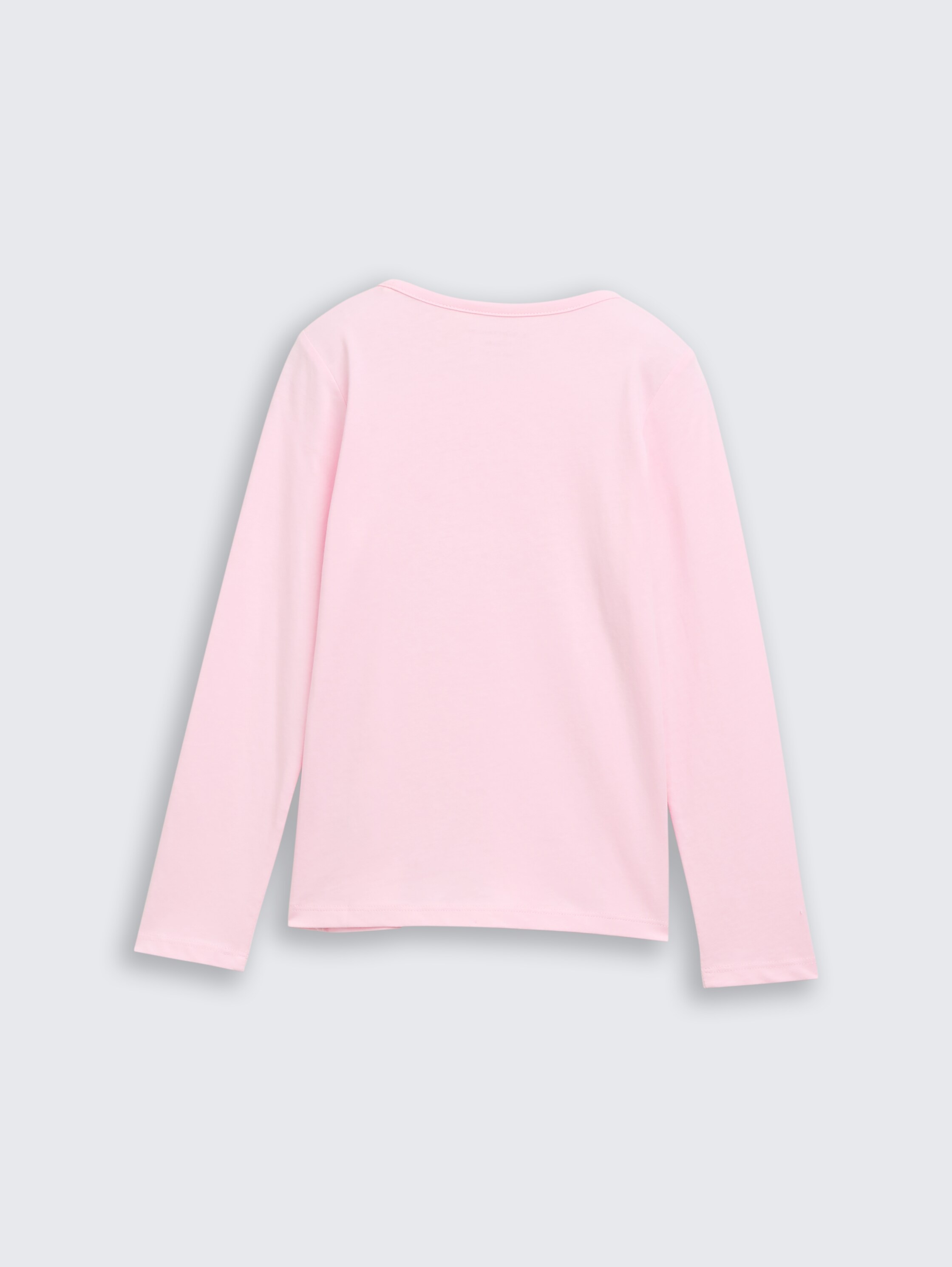 Long-sleeved shirt with print - peachskin_1 - 