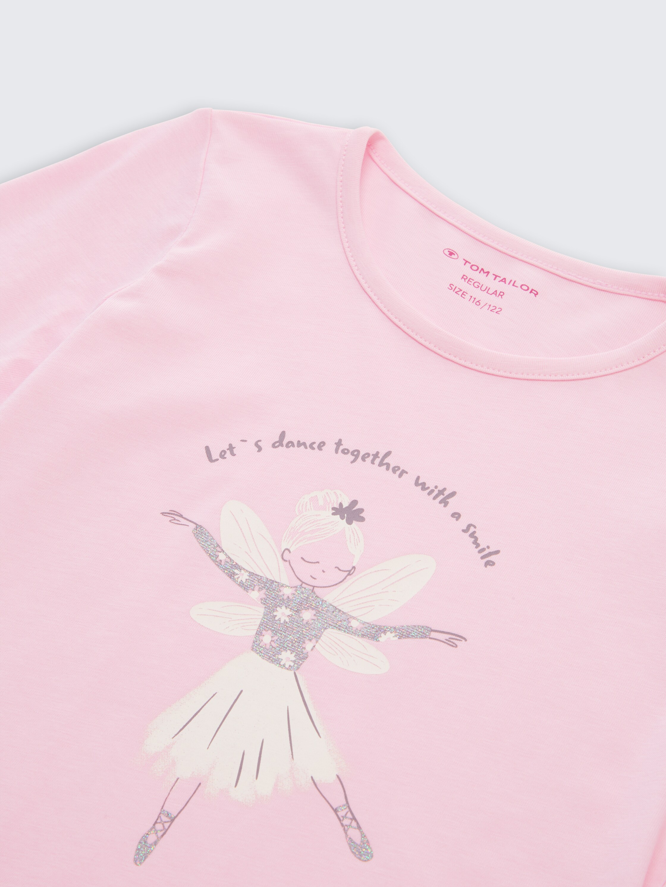 Long-sleeved shirt with print - peachskin_1 - 