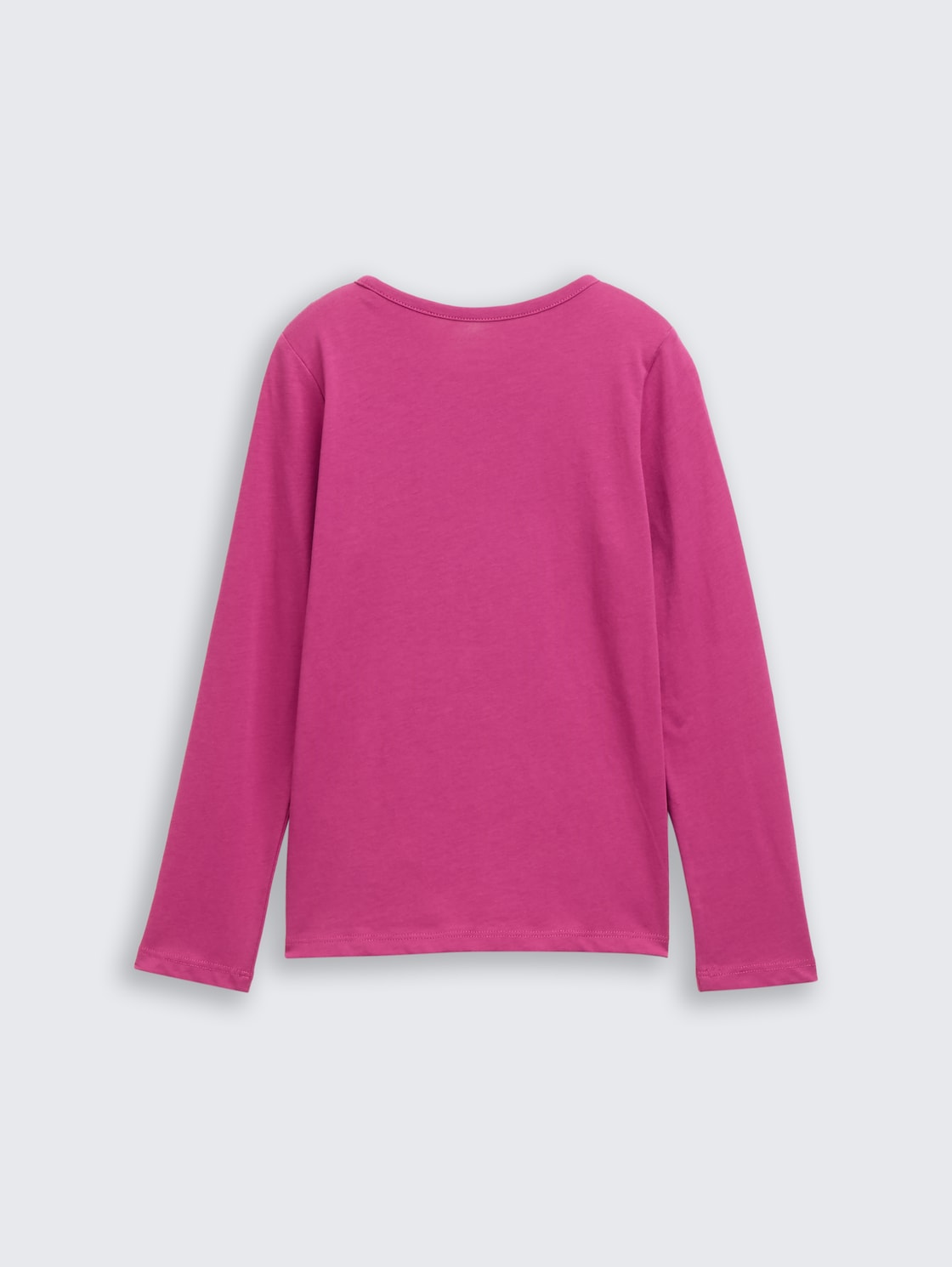 Langarmshirt mit Print - smooth magenta