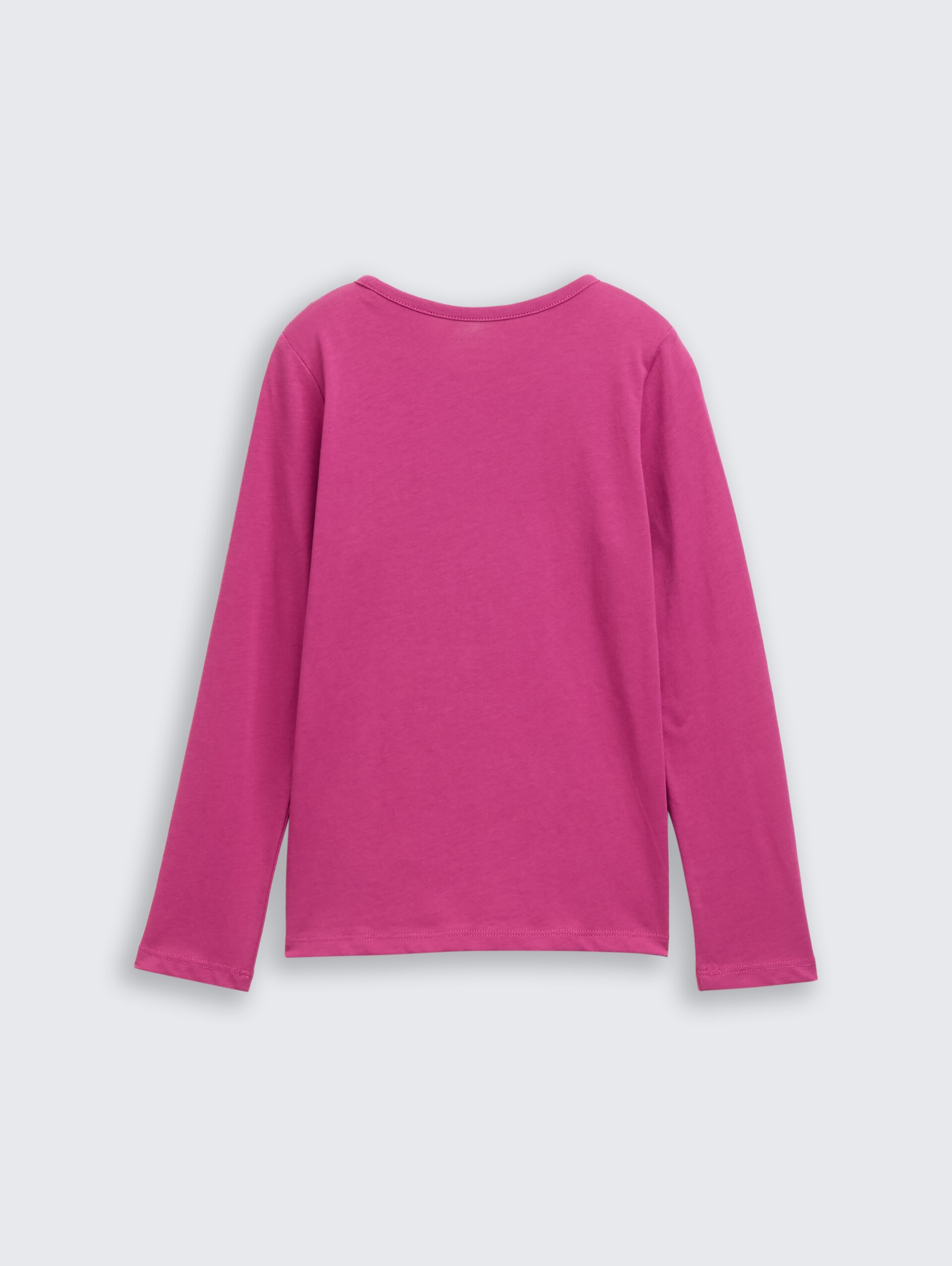 T-shirt met lange mouwen en bedrukt motief - smooth magenta