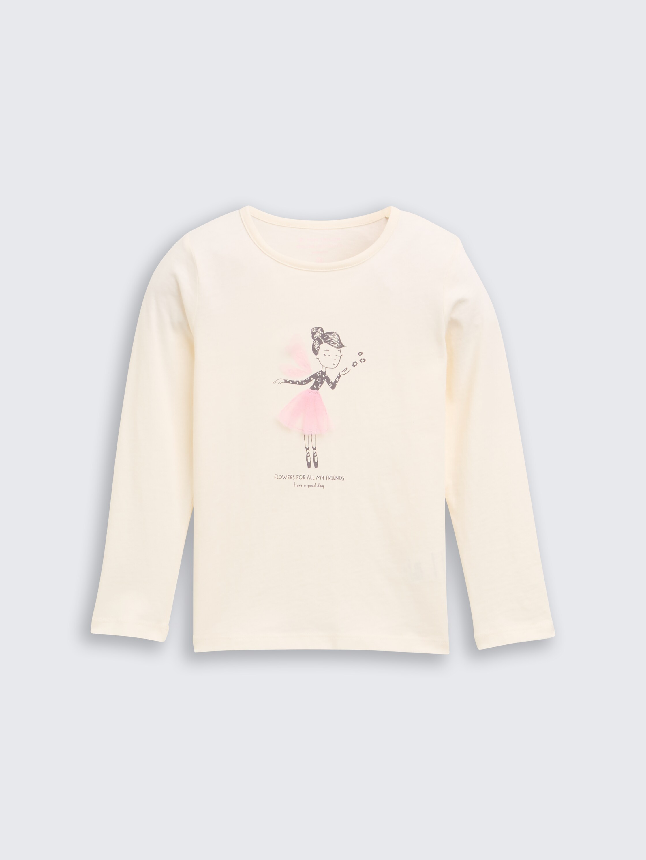 Shirt met lange mouwen en print - wool_white - 