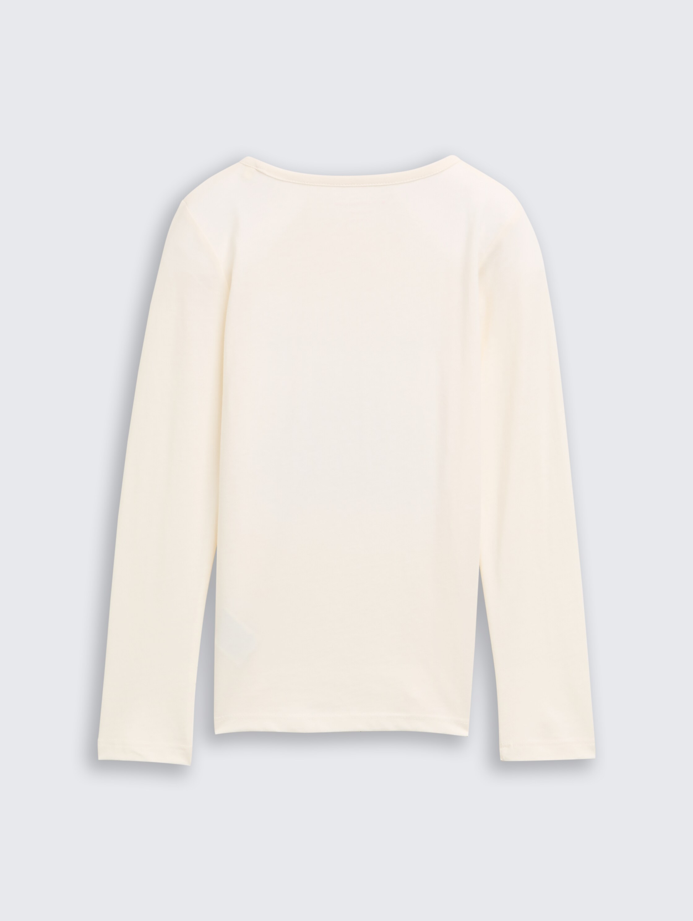 Shirt met lange mouwen en omkeerbare pailletten - wool_white - 