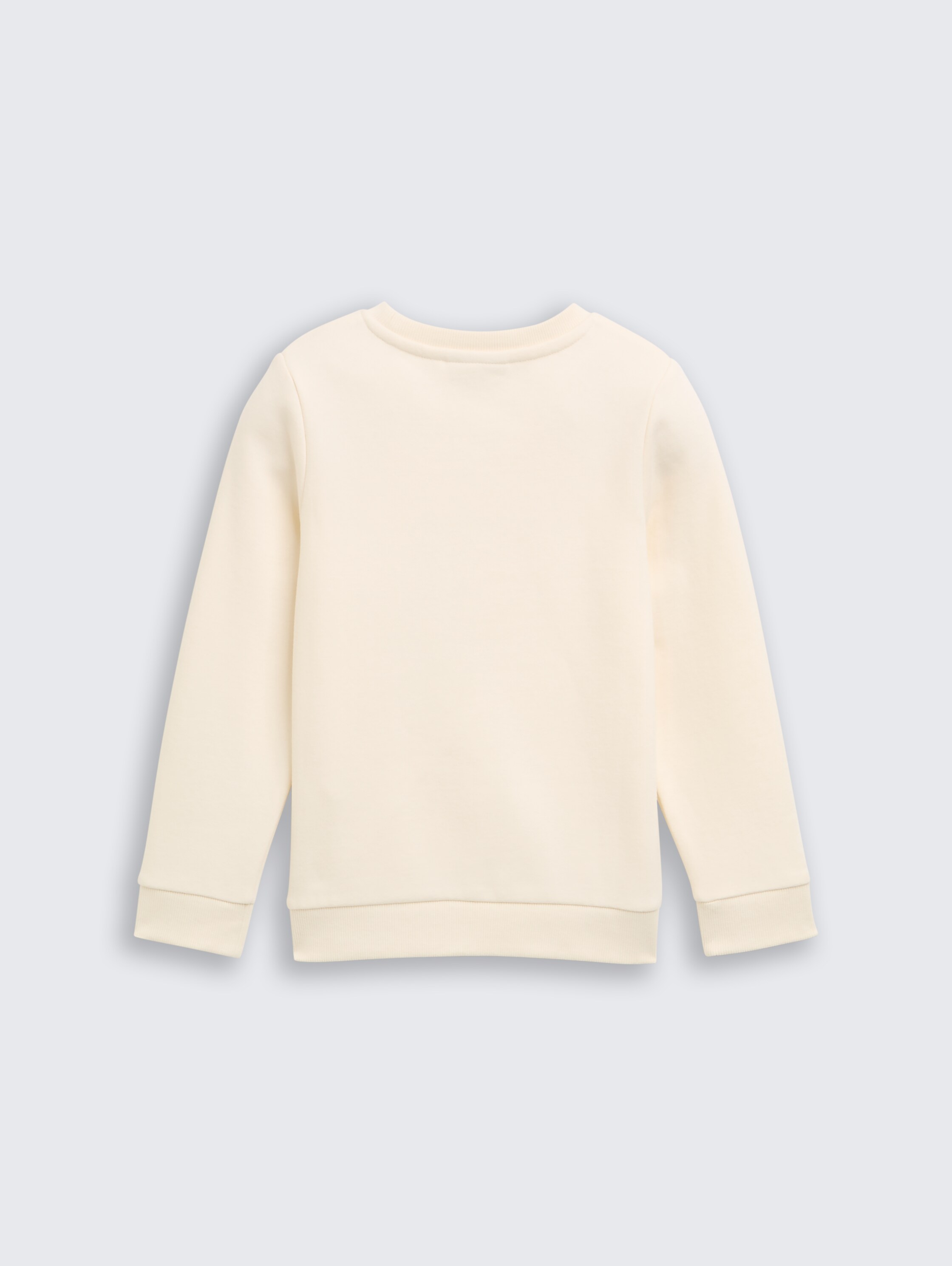 Sweatshirt mit Glitzer-Print - dove_white - 