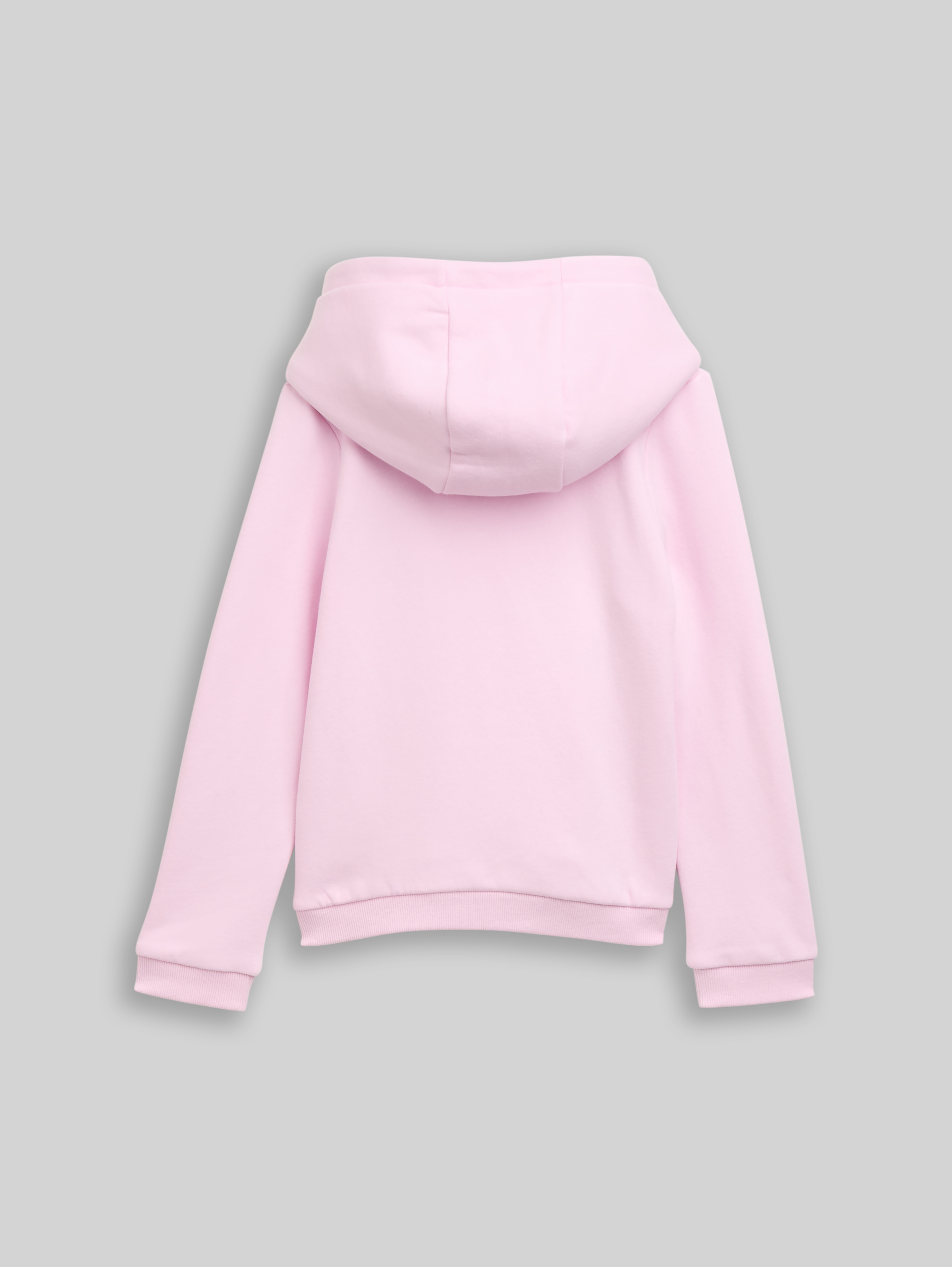 Hoodie sweatshirt with reversible sequins in pink by Tom Tailor