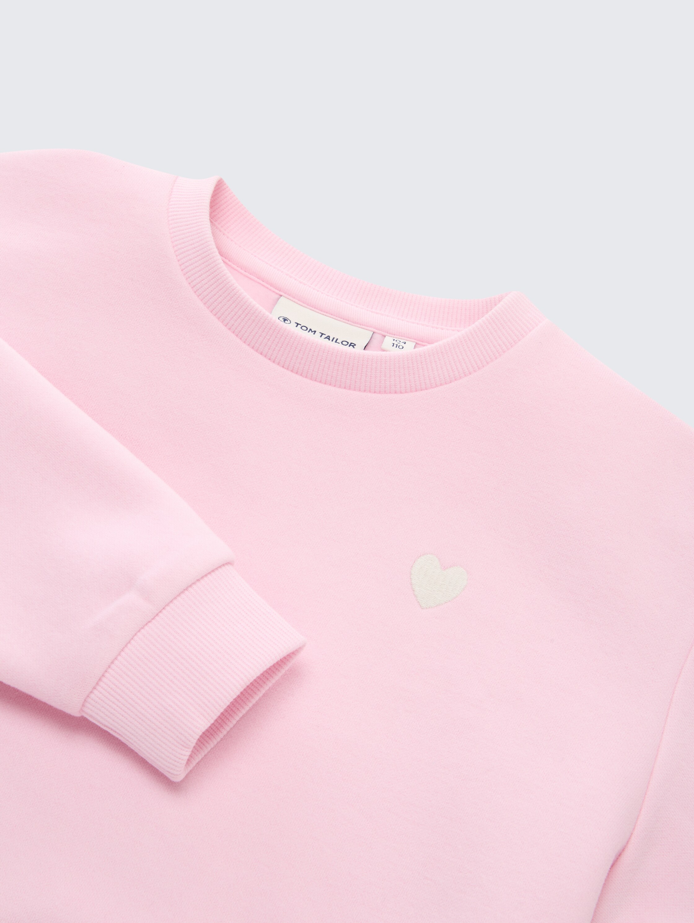 Oversize Sweatshirt mit Stickerei - peachskin_1 - 