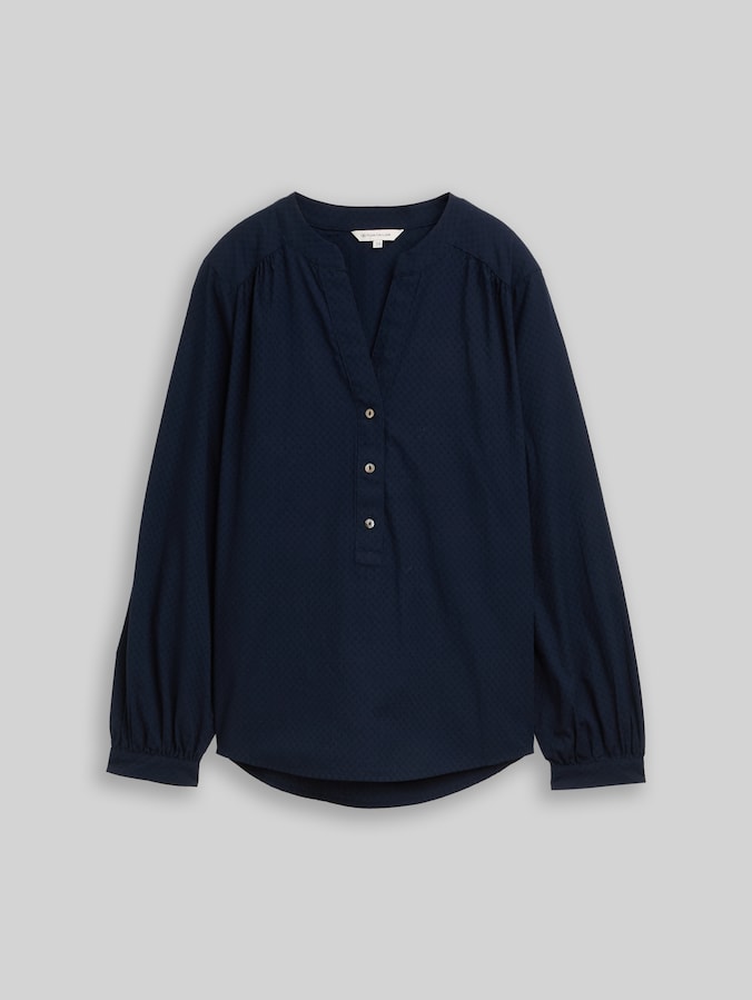Blouse van katoen door Women, sky captain blue
