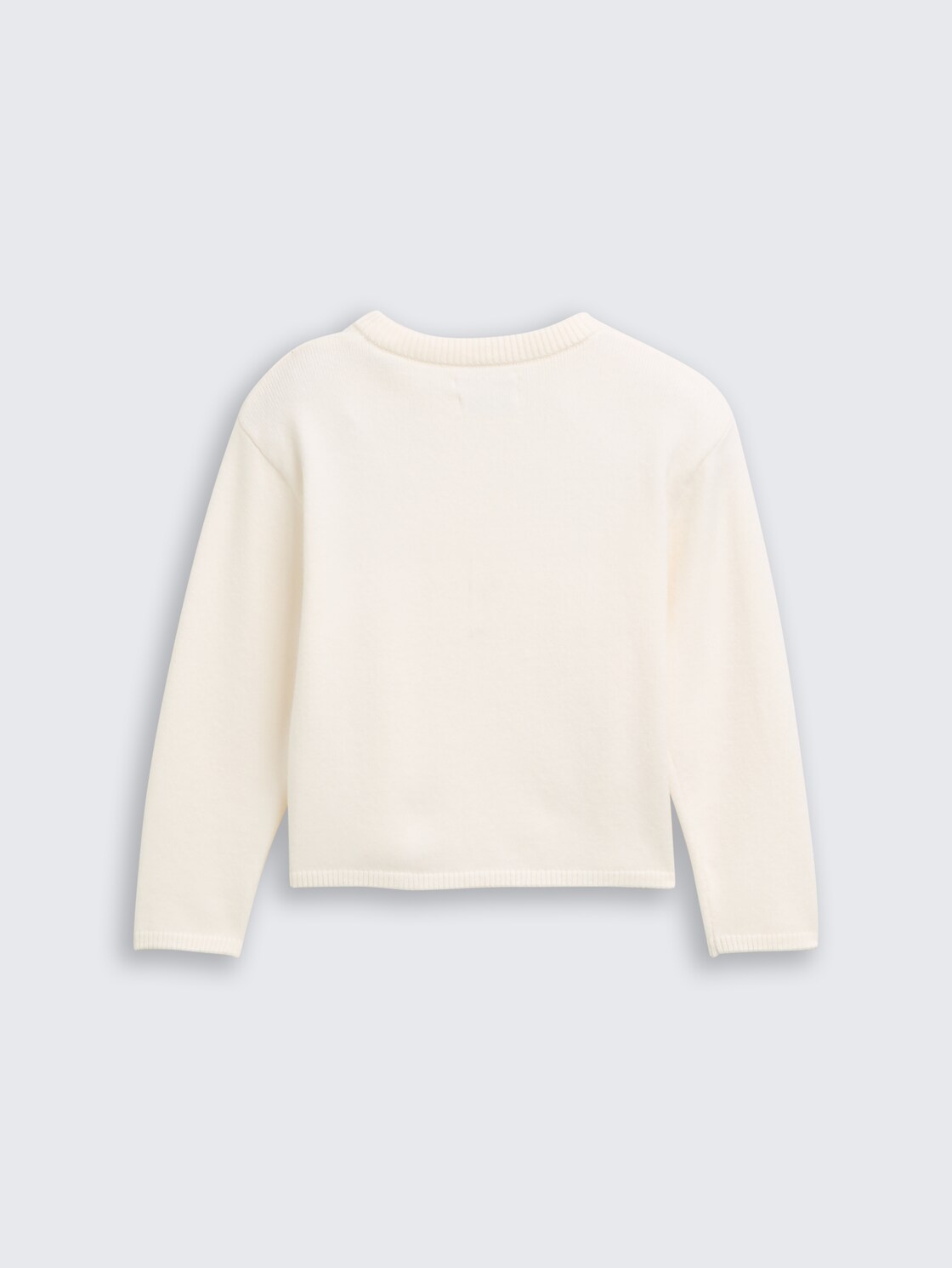 Cardigan mit Stickerei - Gardenia White