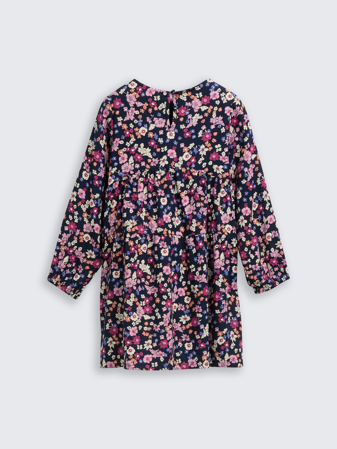 Mini-Kleid mit Blumenmuster - blue multicolor flower print