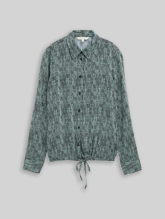 Blouse à motifs par Women, irregular moss graphic design