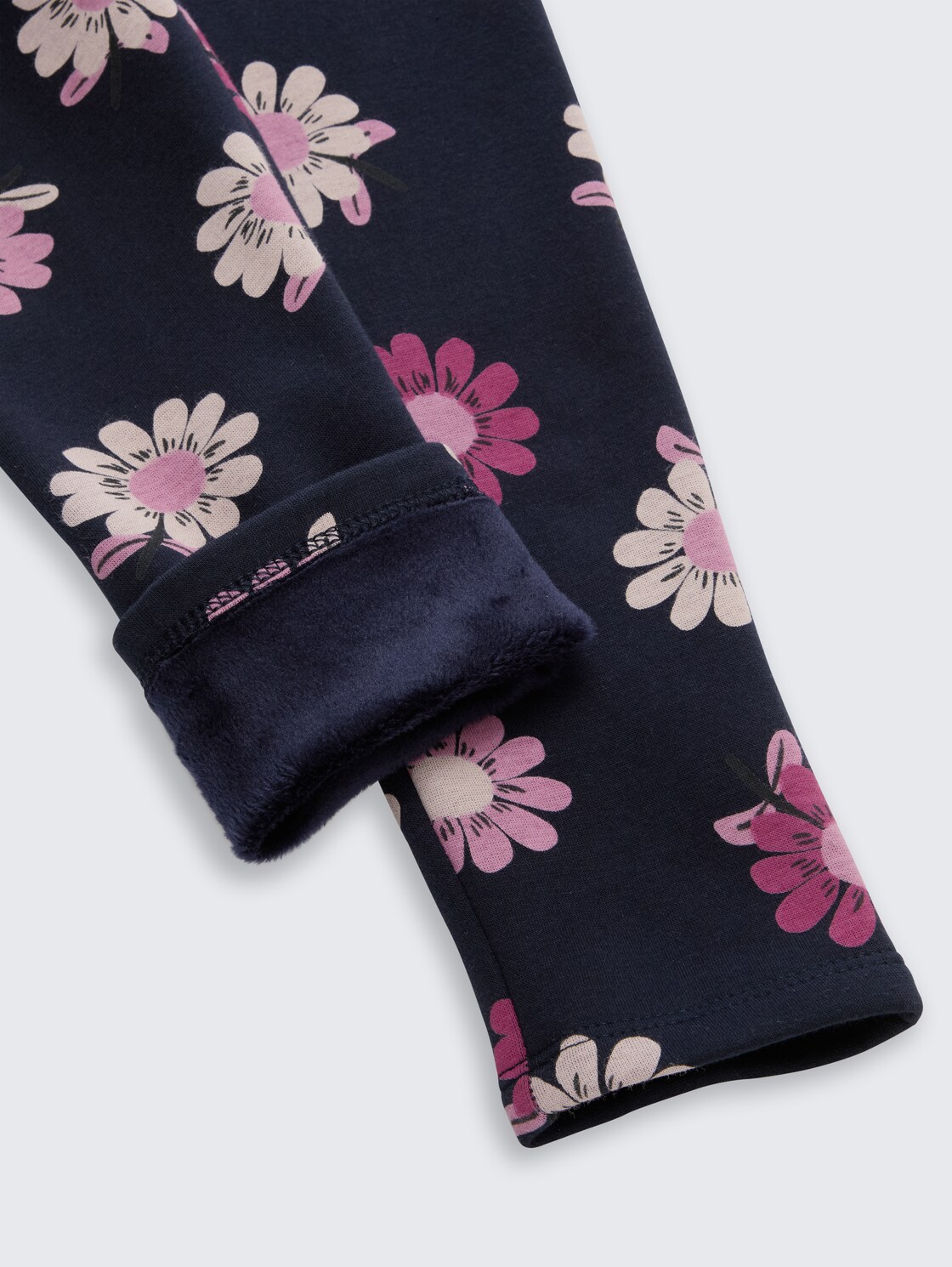 Thermo Leggings mit Allover-Print - small dark blue flower print