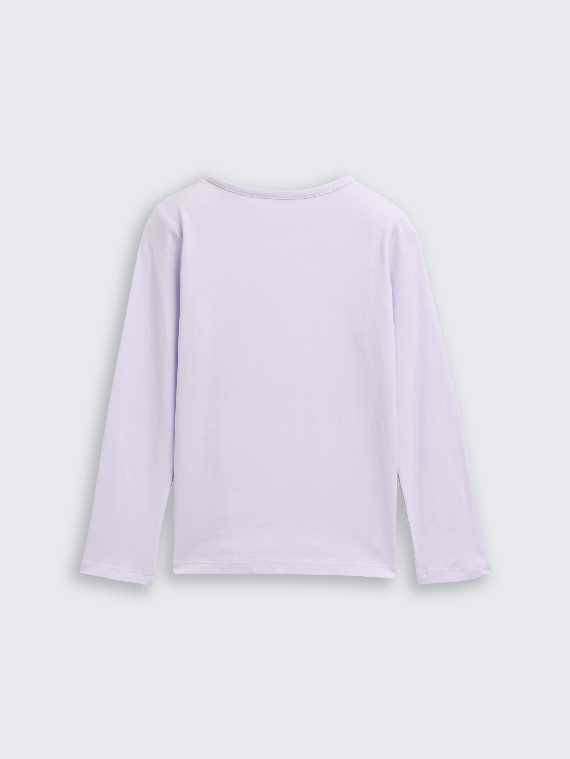 T-shirt met lange mouwen en bedrukt motief - light lavender