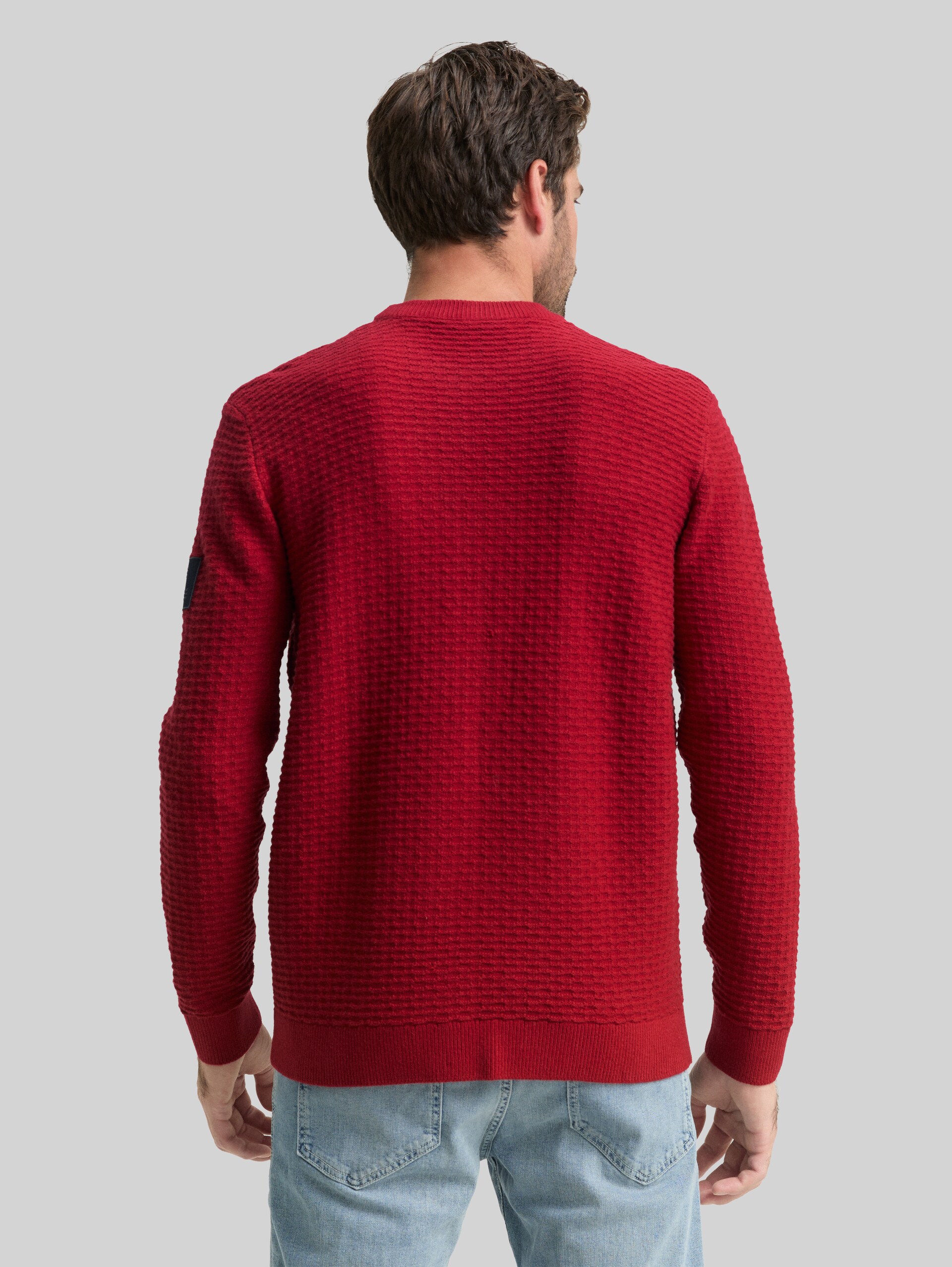 Knitted jumper - Coach Red