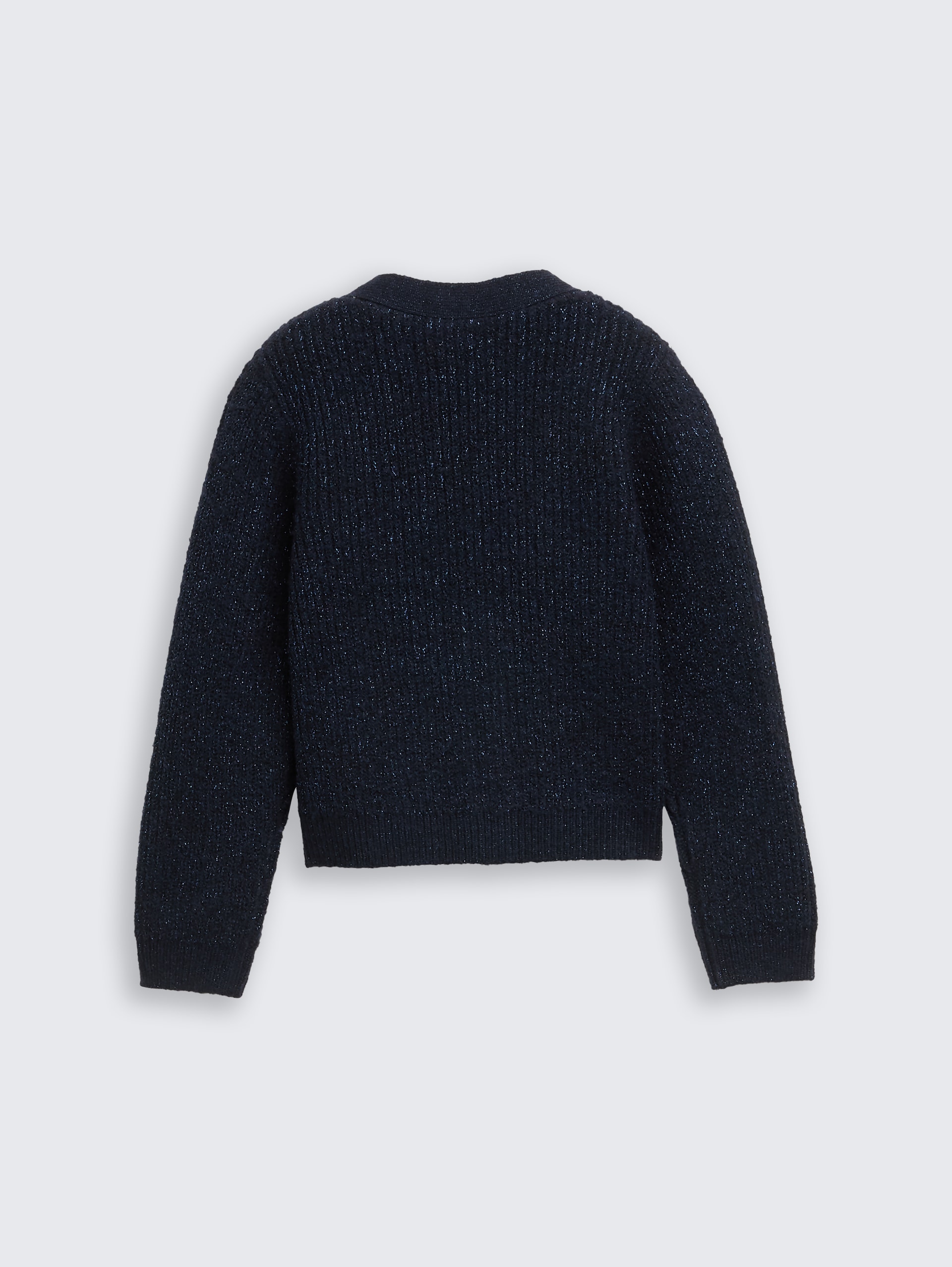 Cardigan mit Glitzer-Effekt - sky captain blue