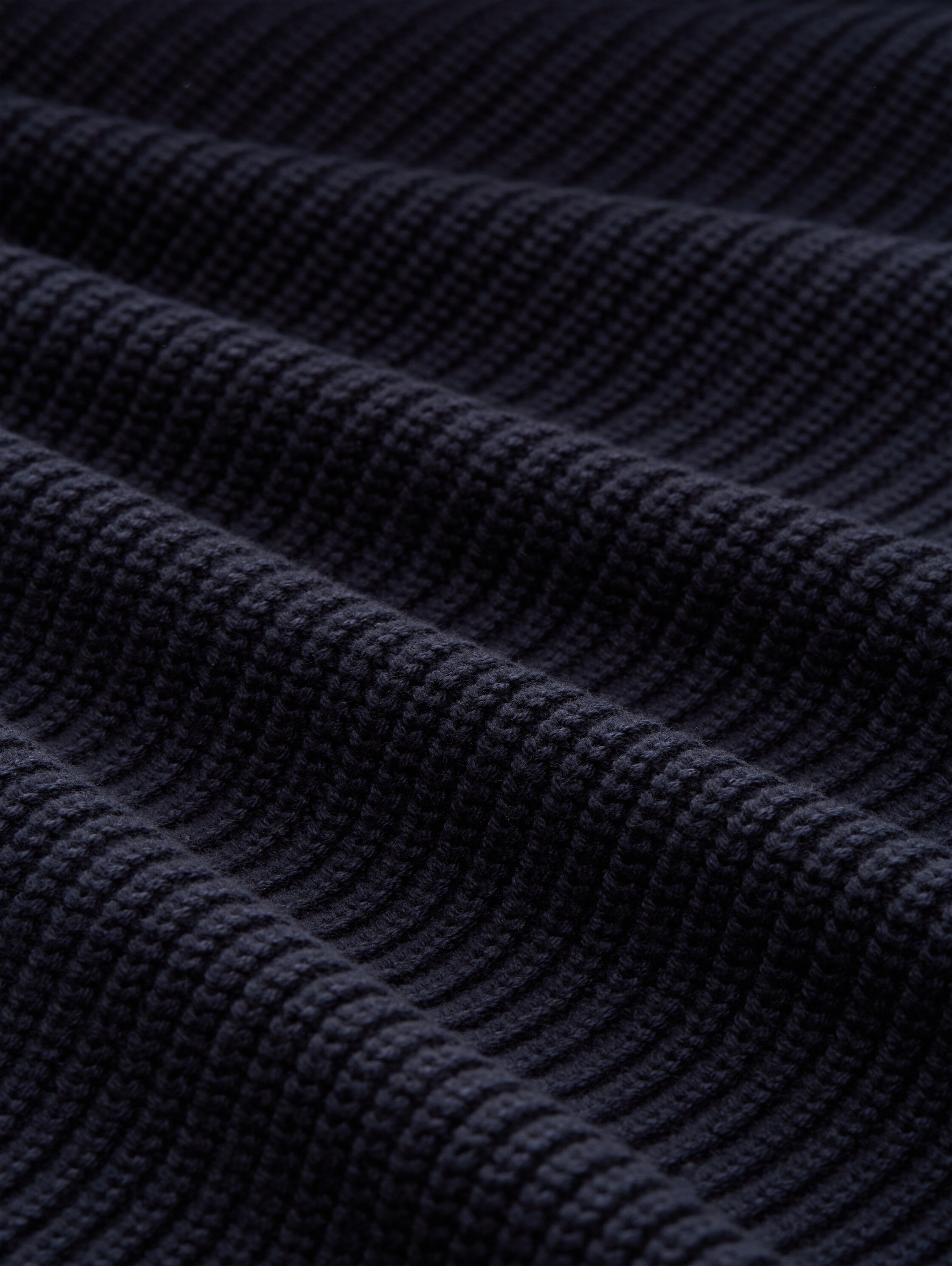 Gebreid vest met knoopsluiting - sky_captain_blue_1 - 