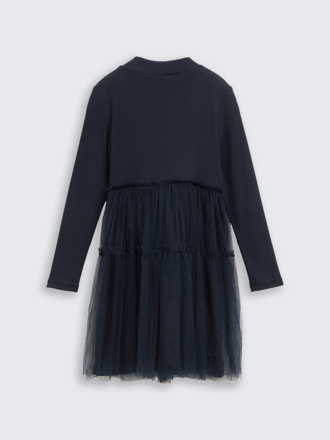 Mini-Kleid mit Tüllrock - sky captain blue