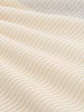 Troyer Strickpullover mit Knopfleiste - offwhite grey plated mouline - Material-Ansicht