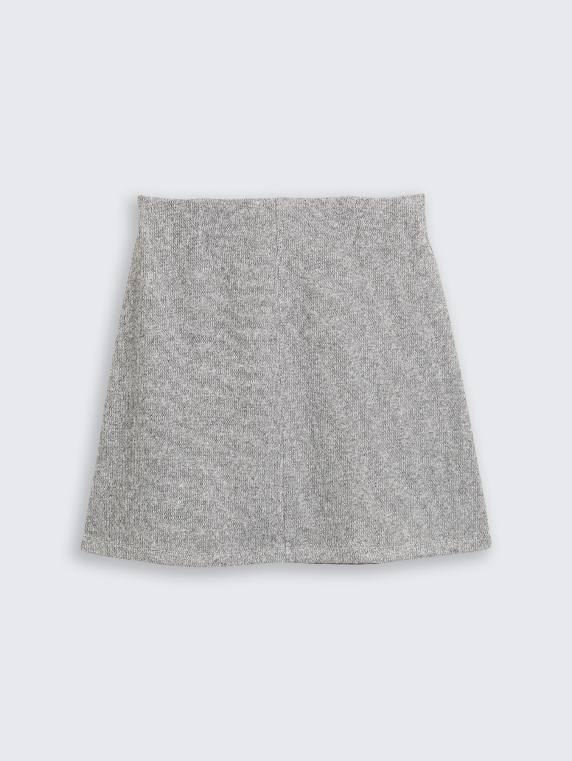 Cosy Rock in Melange-Optik - medium silver grey melange - Vorder-Produkt-Ansicht
