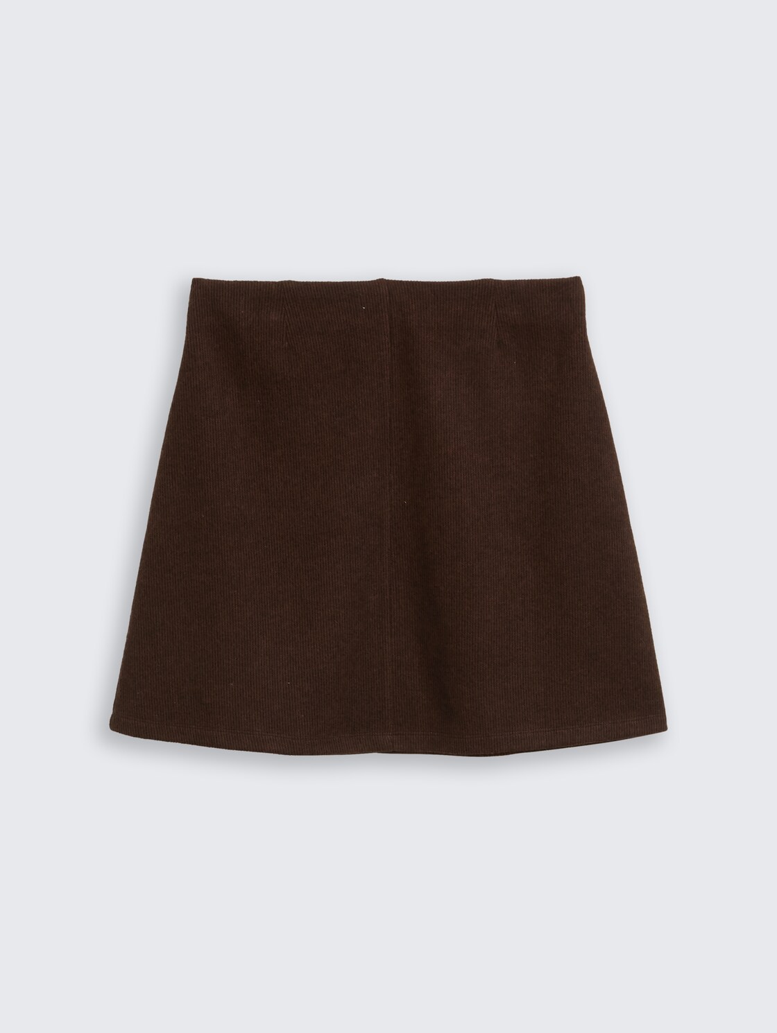 Cosy Rock in Melange-Optik - dark pecan brown melange - Vorder-Produkt-Ansicht