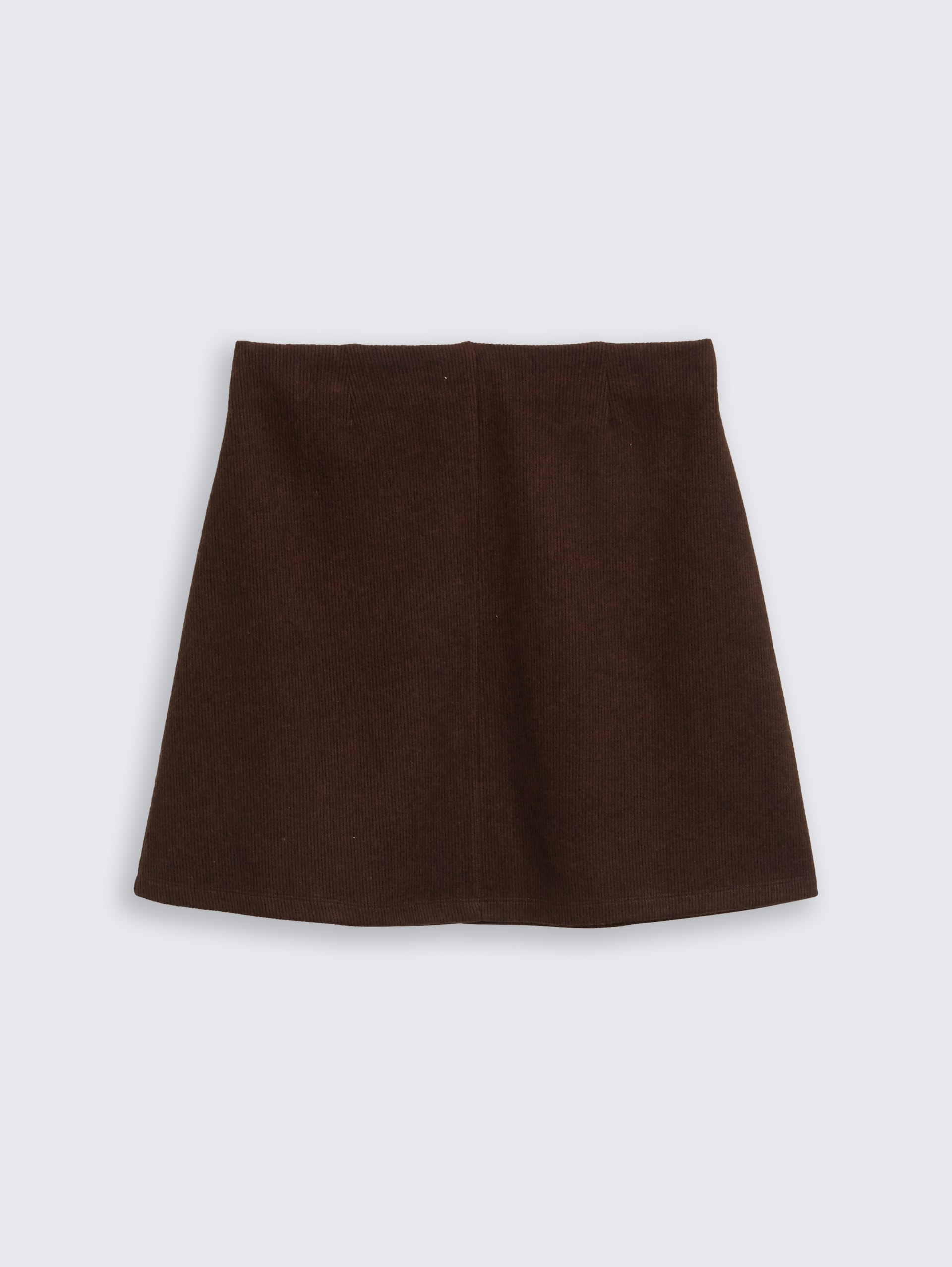 Cosy Rock in Melange-Optik - dark pecan brown melange - Vorder-Produkt-Ansicht