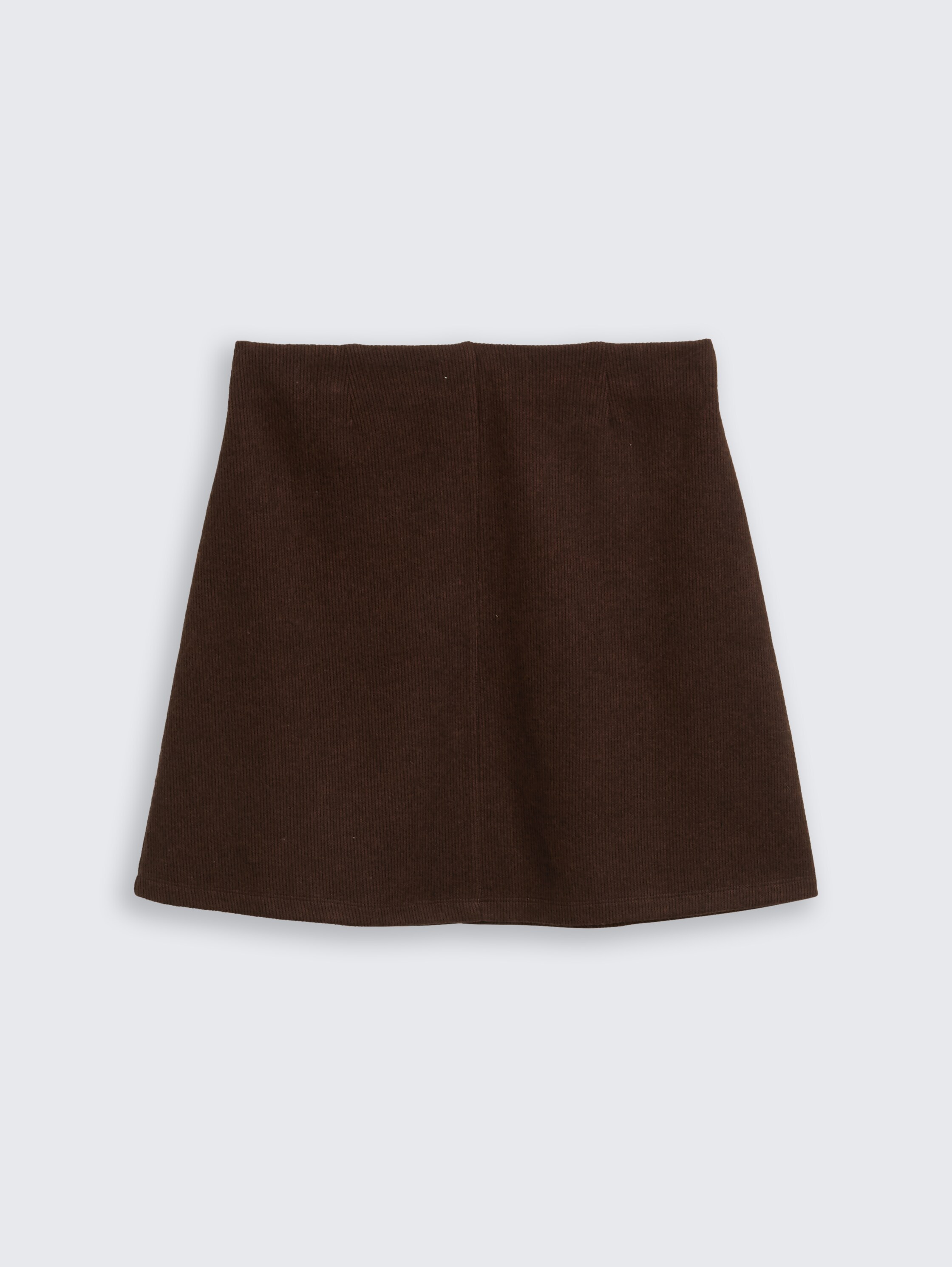 Cosy Rock in Melange-Optik - dark pecan brown melange - Vorder-Produkt-Ansicht