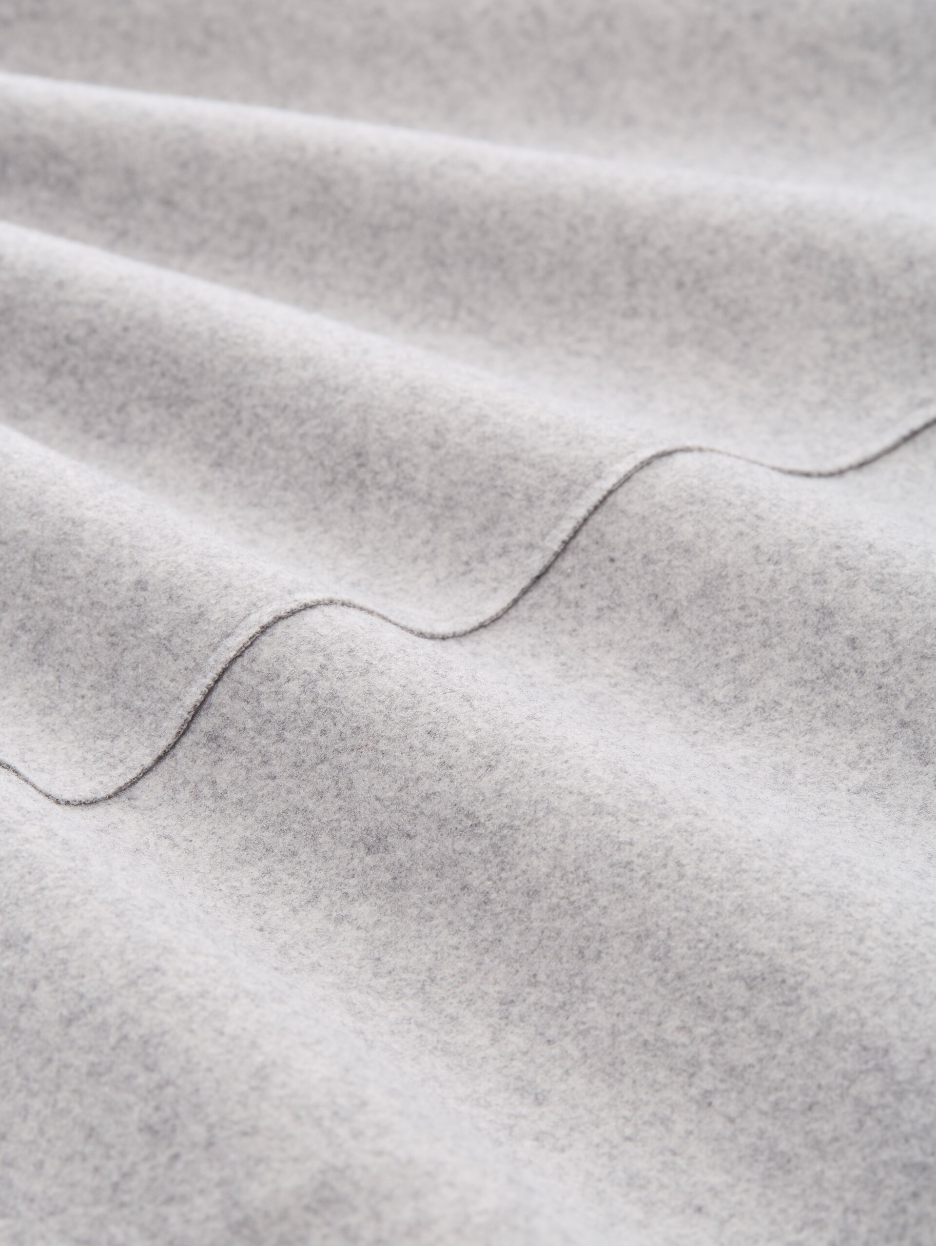 Cosy Rock in Melange-Optik - medium silver grey melange - Material-Ansicht