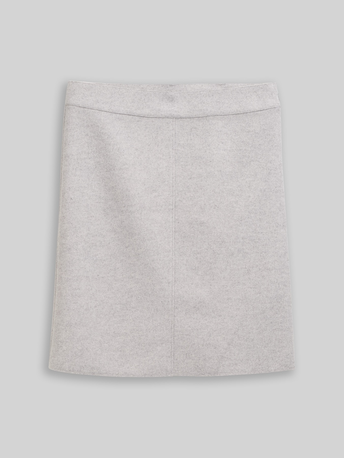 Cosy Rock in Melange-Optik von Women, medium silver grey melange