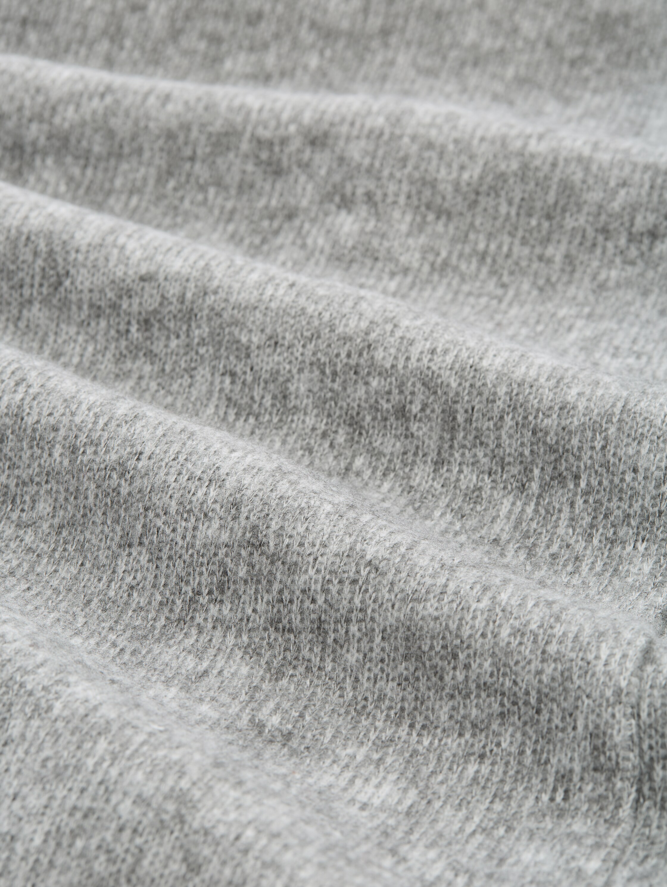 Cosy Kleid mit 3/4-Arm - medium_silver_grey_melange - 