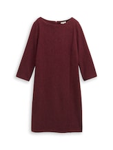Nicht ausgewählt, Cosy Kleid mit 3/4-Arm von , rot