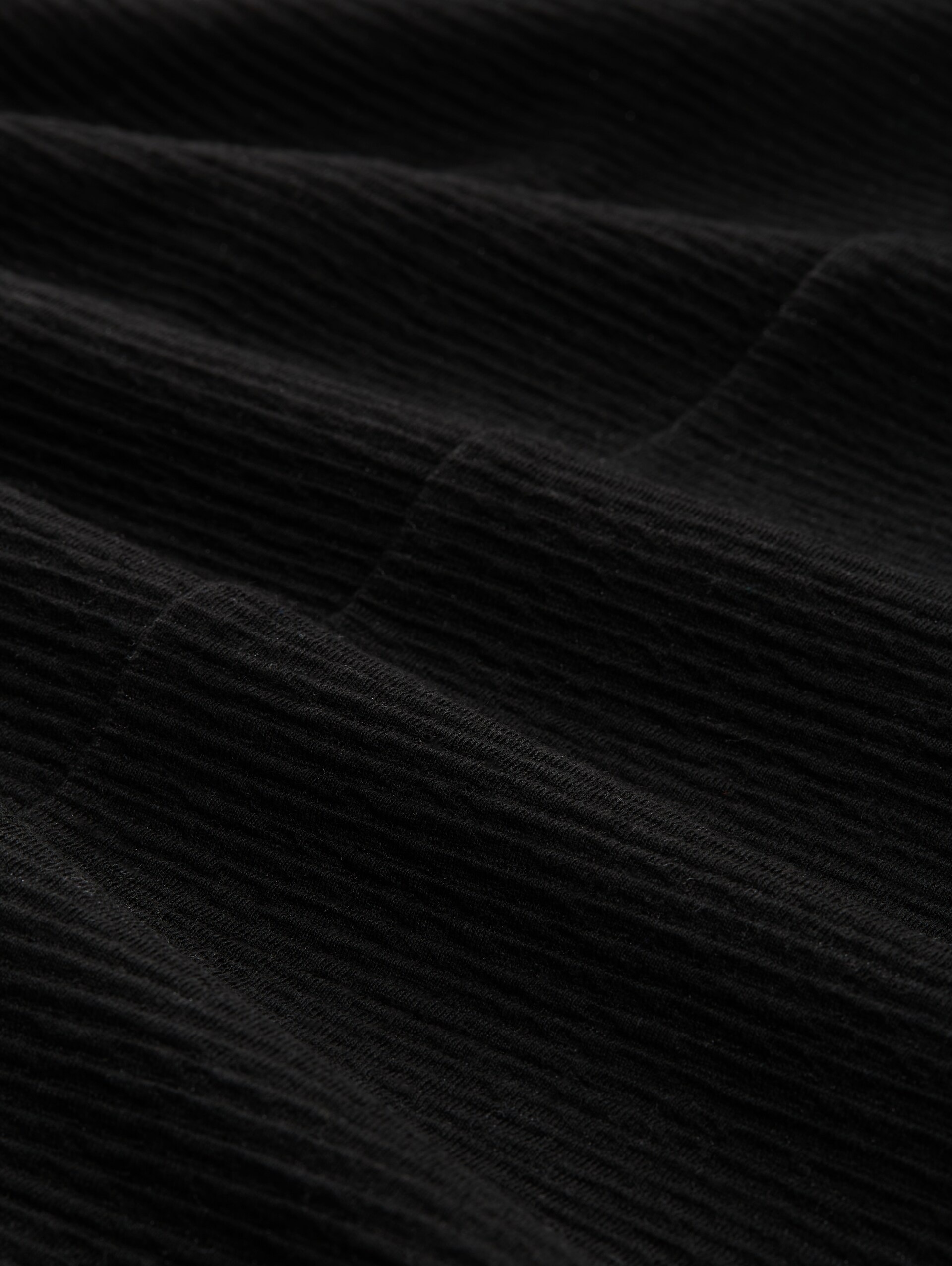 Dress with glitter effect - deep black - Material view