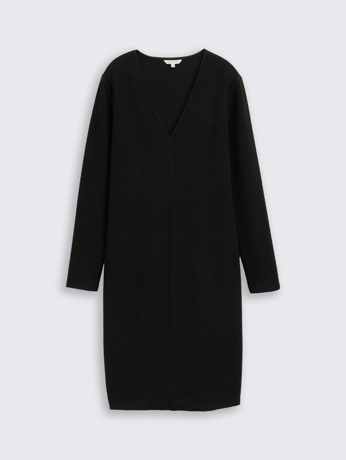 Kleid mit Glitzer-Effekt - deep black - Vorder-Produkt-Ansicht